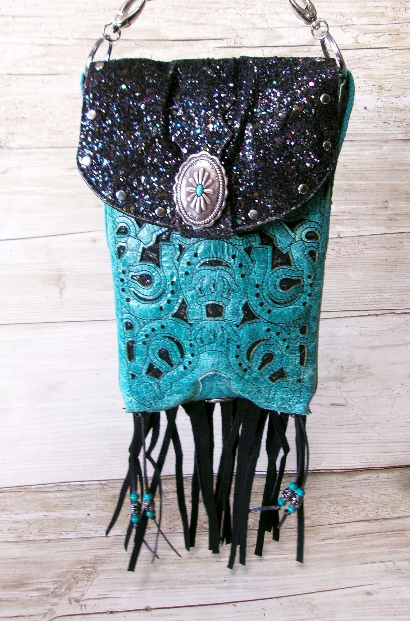 Cowboy Boot Crossbody Hipster Bag HP1084