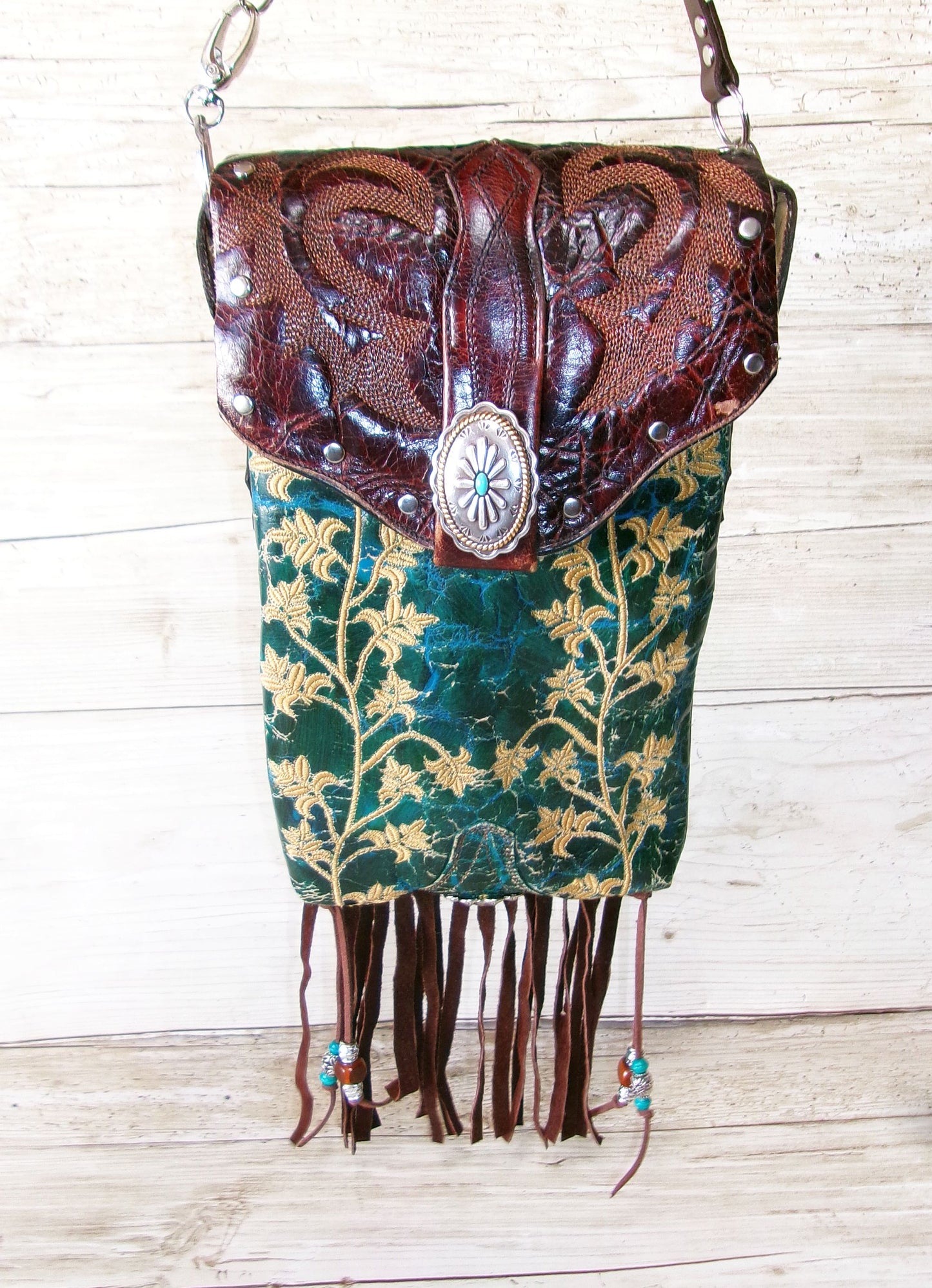 Cowboy Boot Crossbody Hipster Bag HP1085