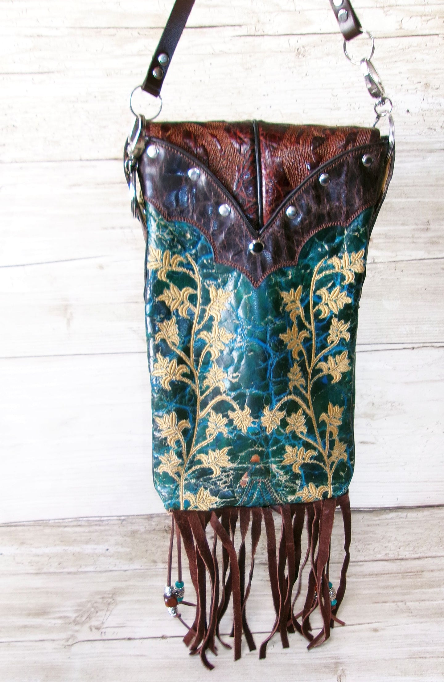 Cowboy Boot Crossbody Hipster Bag HP1085