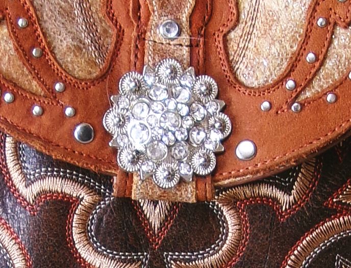 Cowboy Boot Crossbody Hipster Bag HP1086