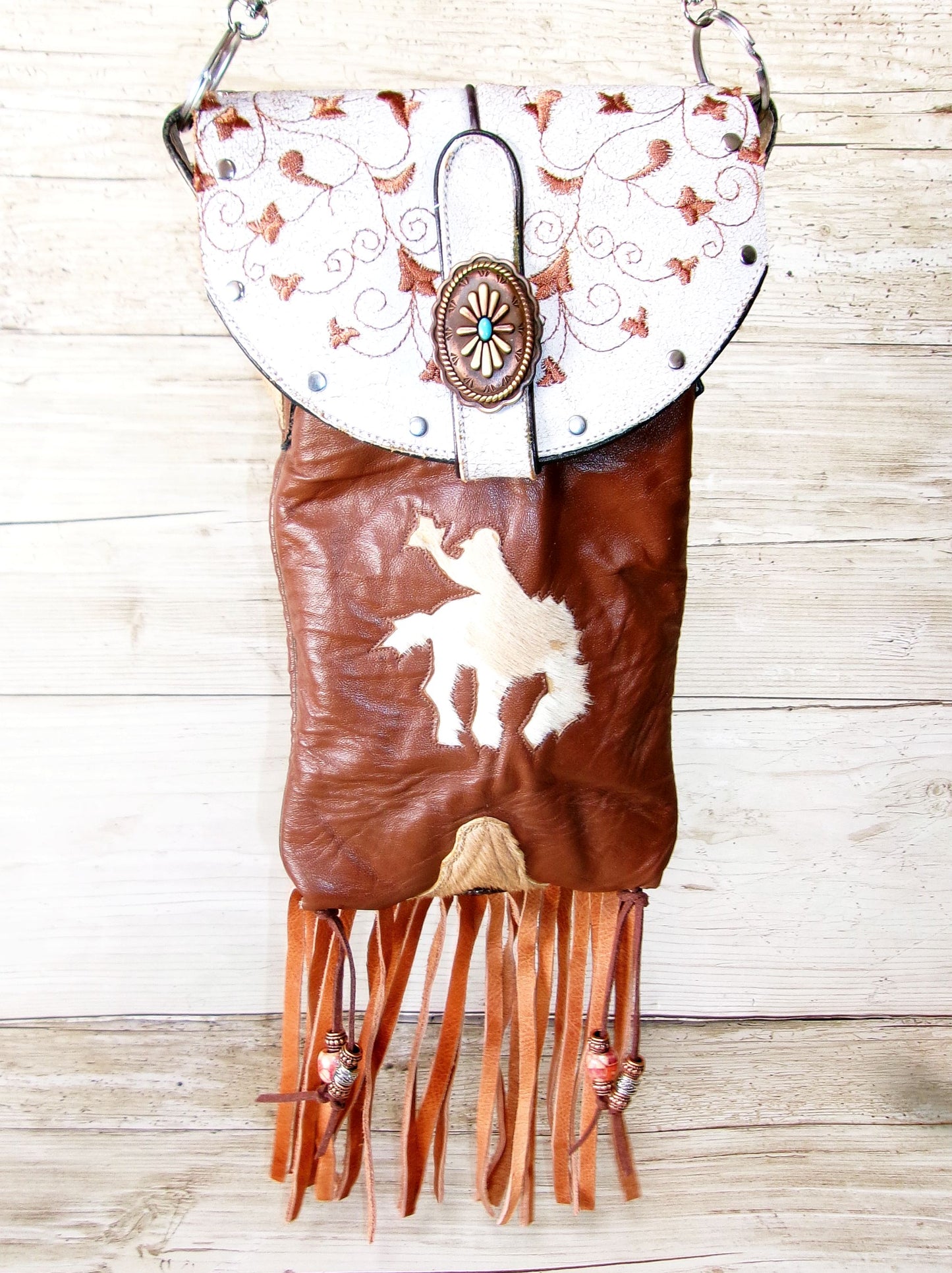 Cowboy Boot Crossbody Hipster Bag HP1087