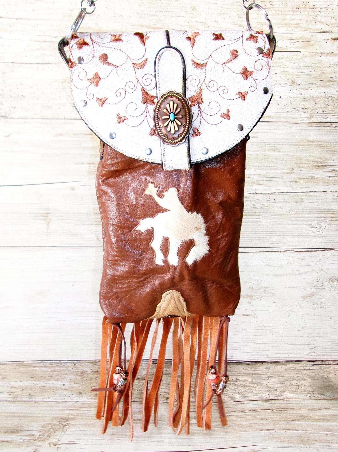 Cowboy Boot Crossbody Hipster Bag HP1087