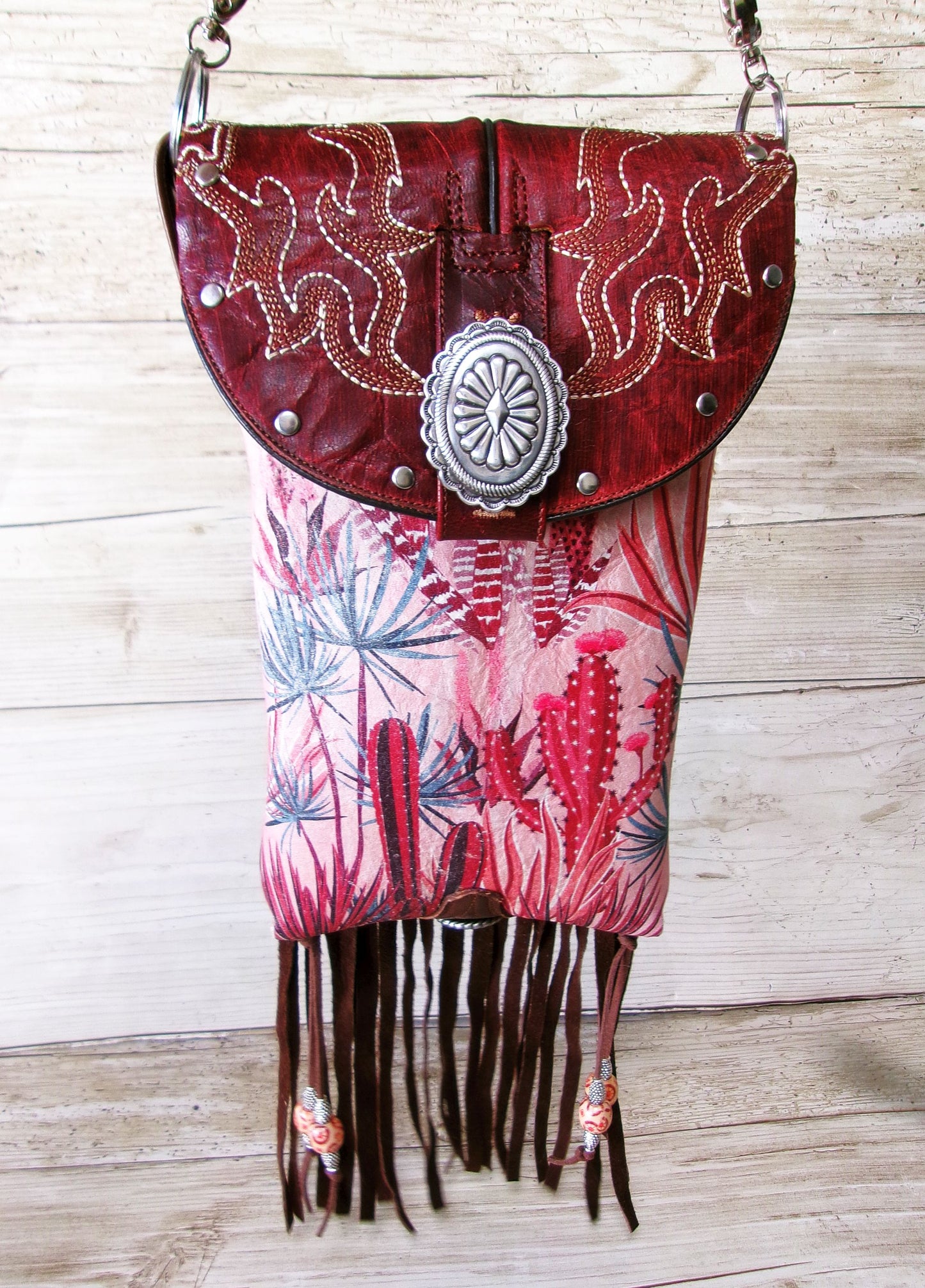 Cowboy Boot Crossbody Hipster Bag HP1088