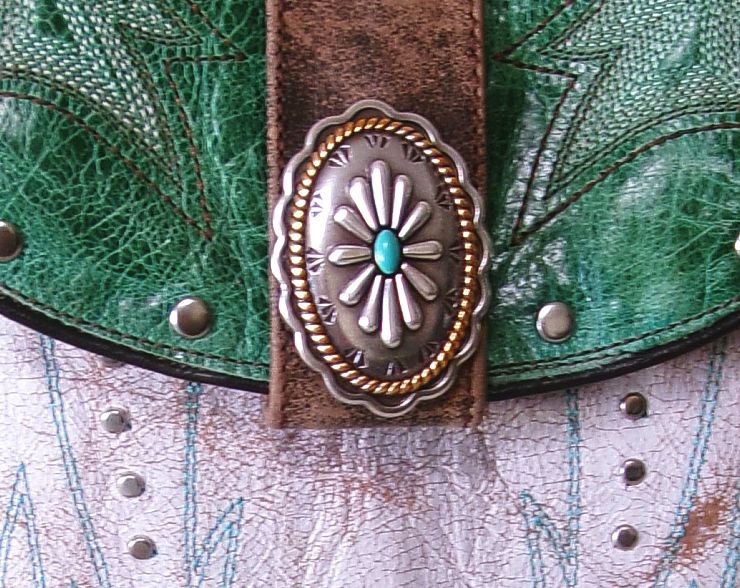 Cowboy Boot Crossbody Hipster Bag HP1089