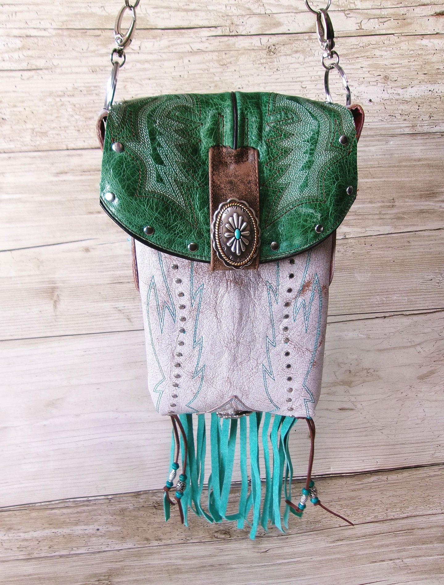 Cowboy Boot Crossbody Hipster Bag HP1089
