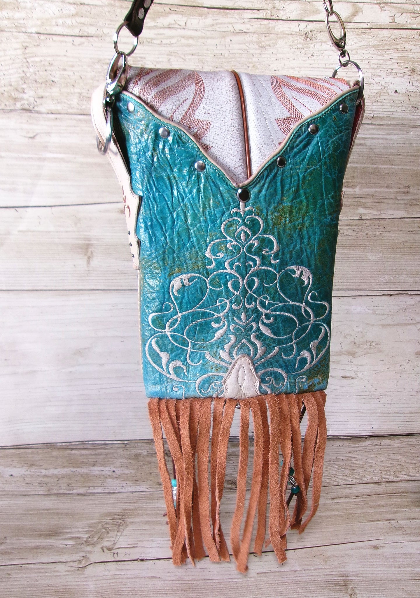 Cowboy Boot Crossbody Hipster Bag HP1090