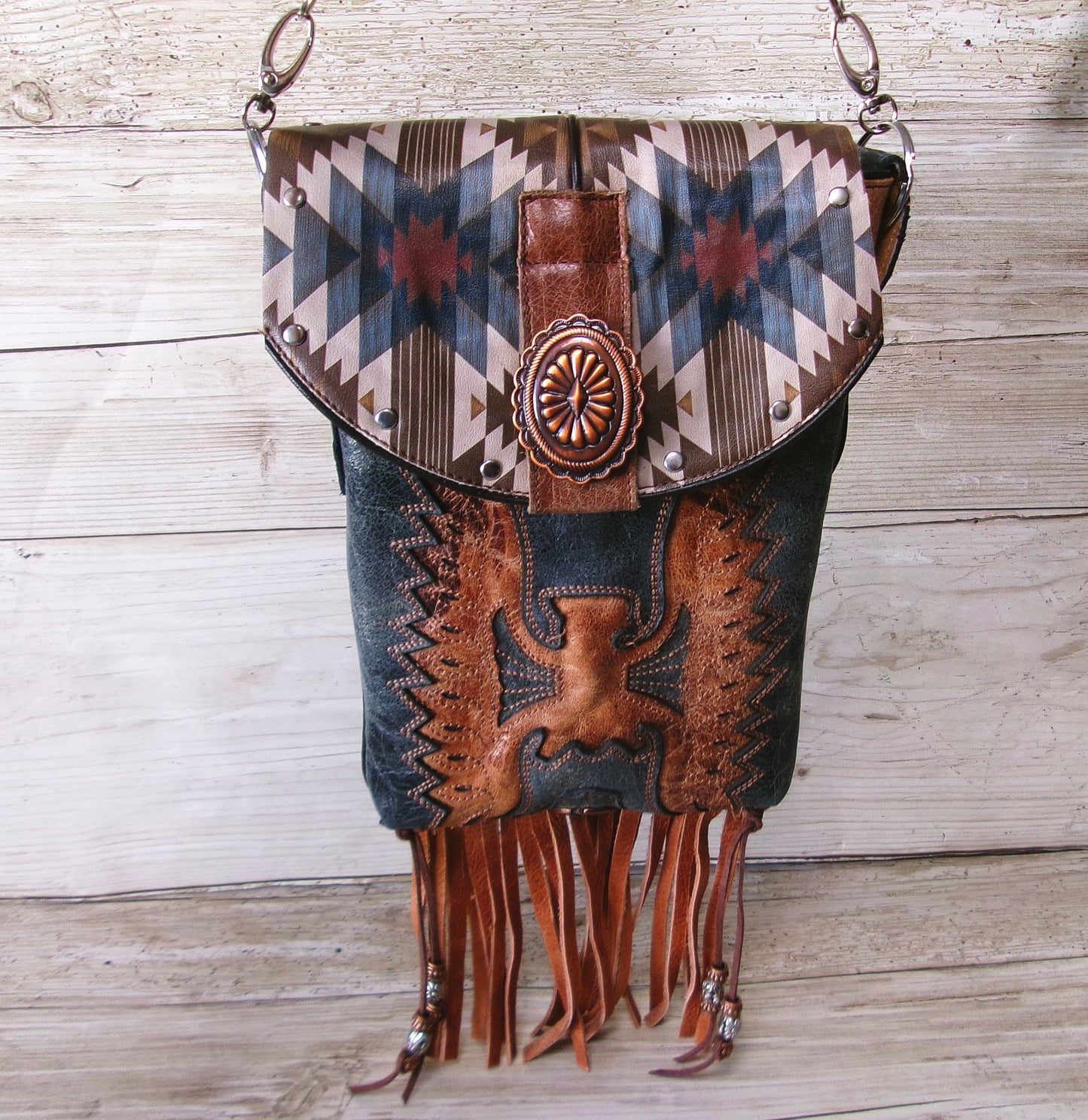 Cowboy Boot Crossbody Hipster Bag HP1091