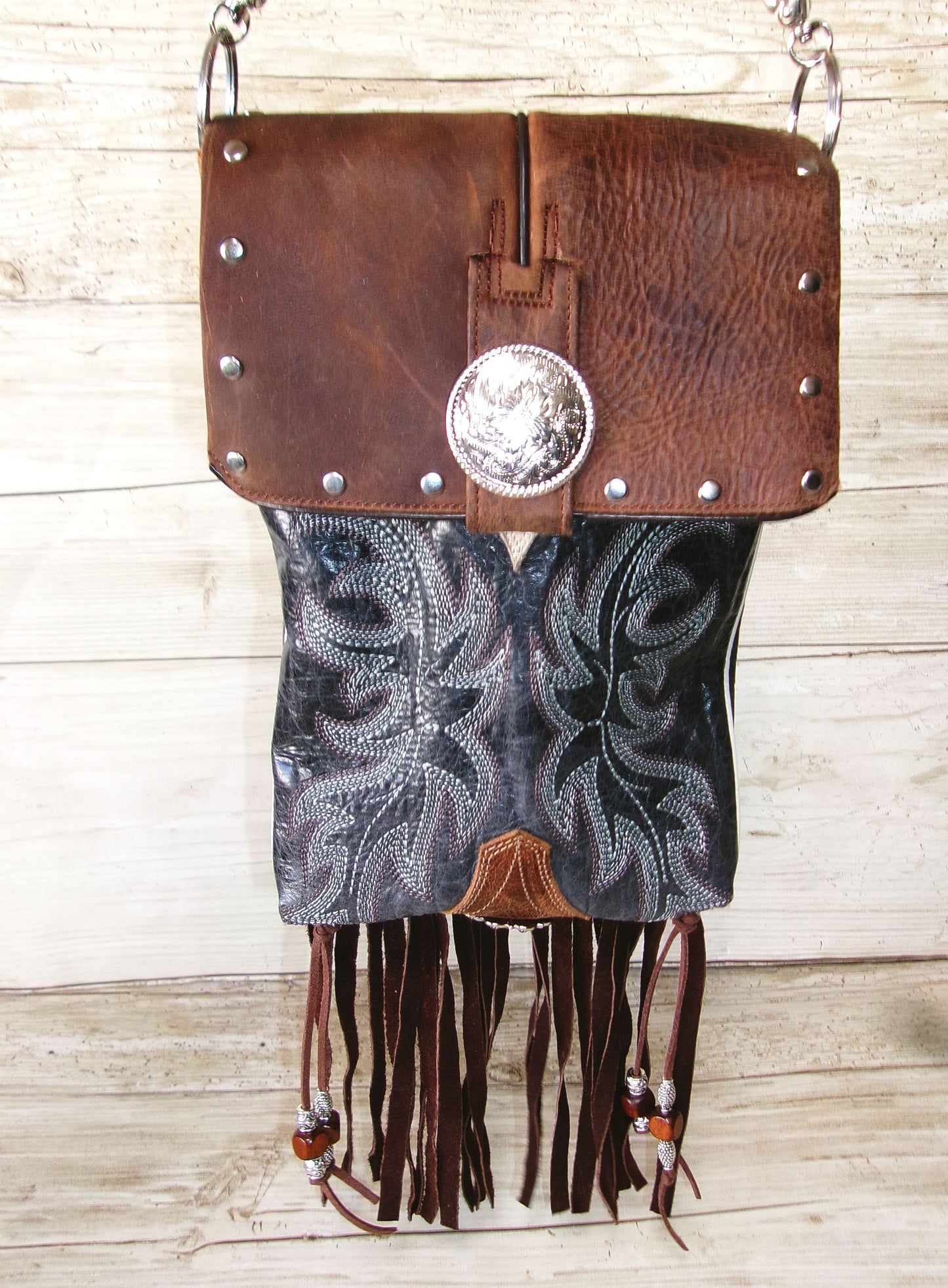 Cowboy Boot Crossbody Hipster Bag HP1093