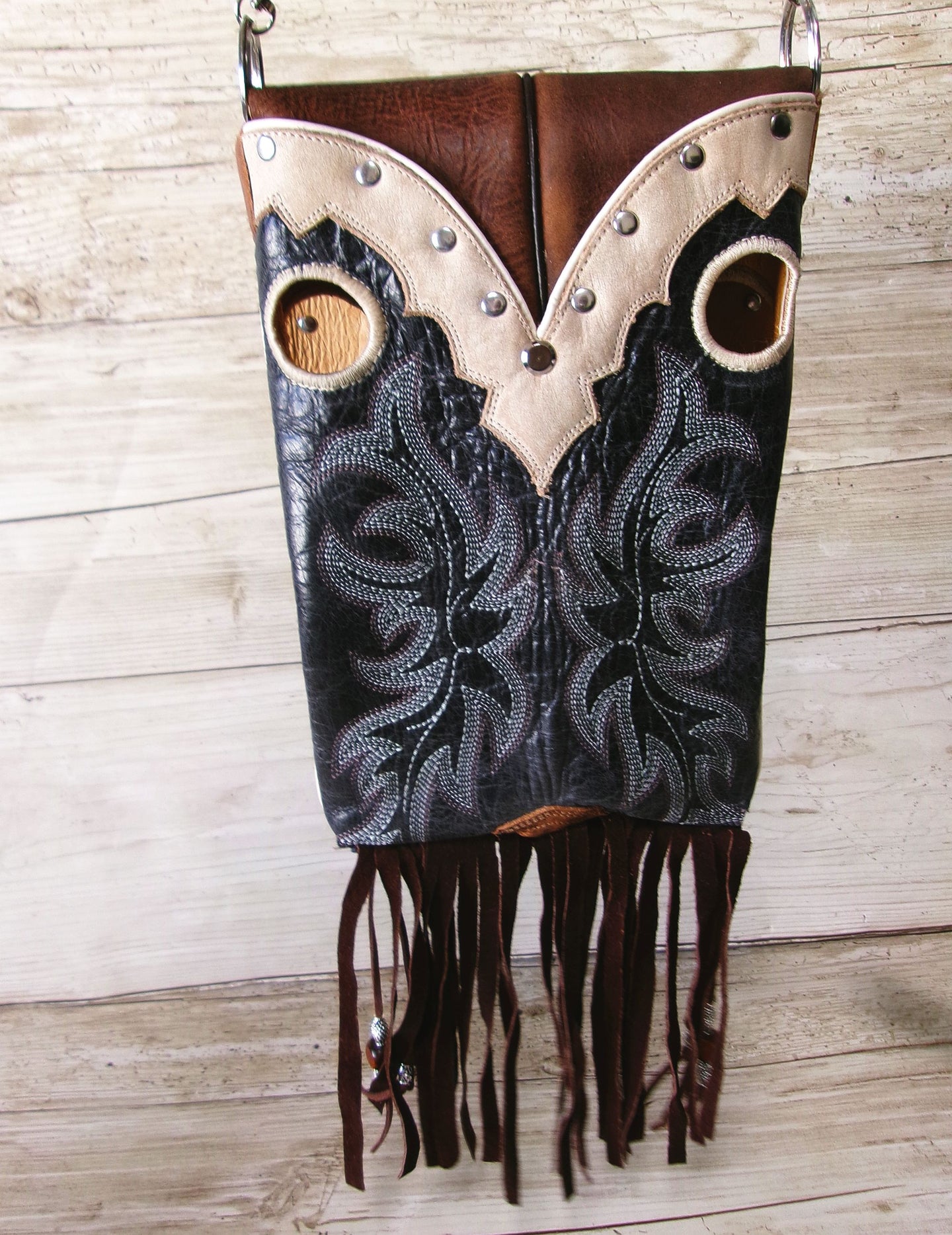 Cowboy Boot Crossbody Hipster Bag HP1093