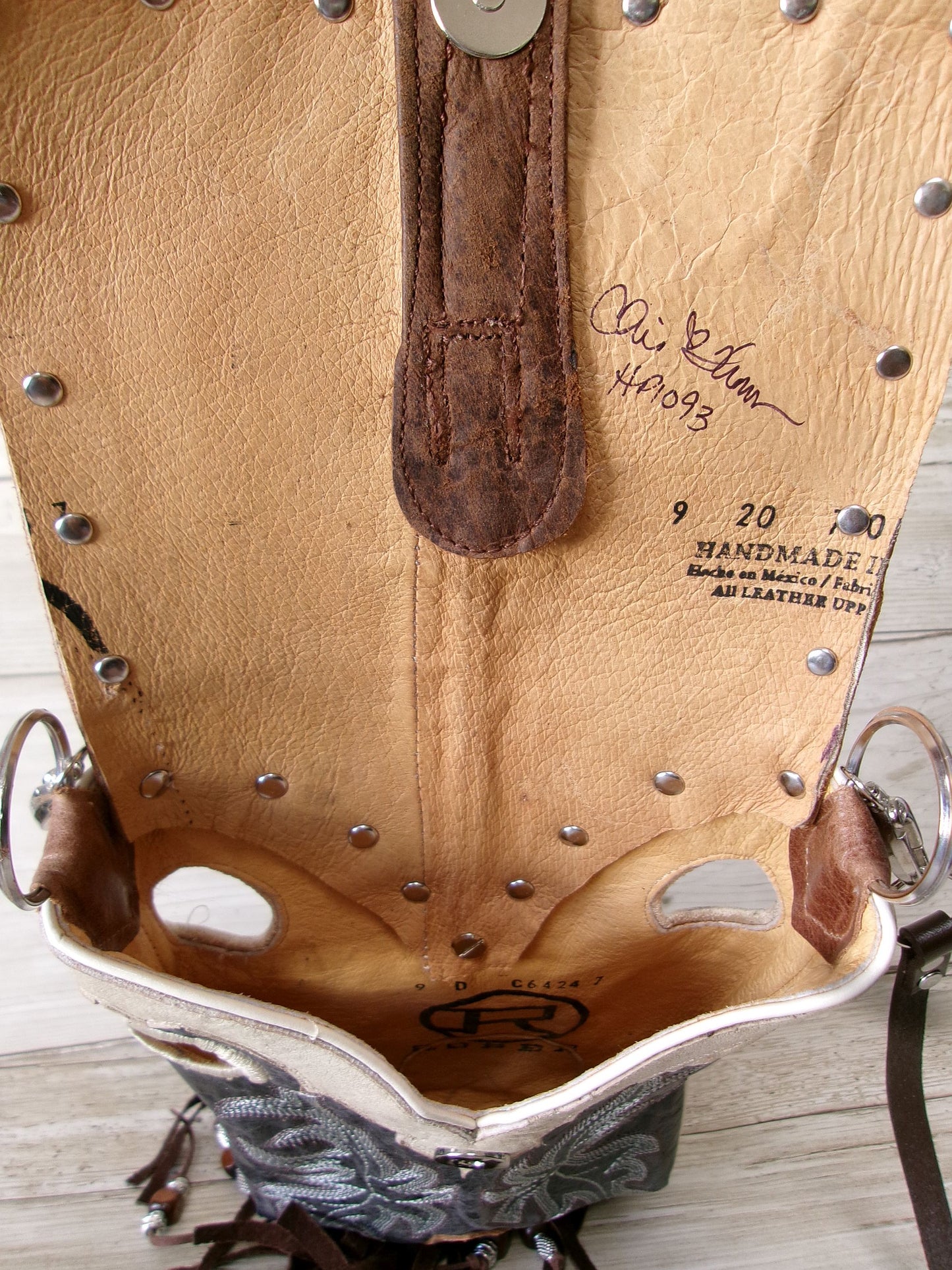 Cowboy Boot Crossbody Hipster Bag HP1093