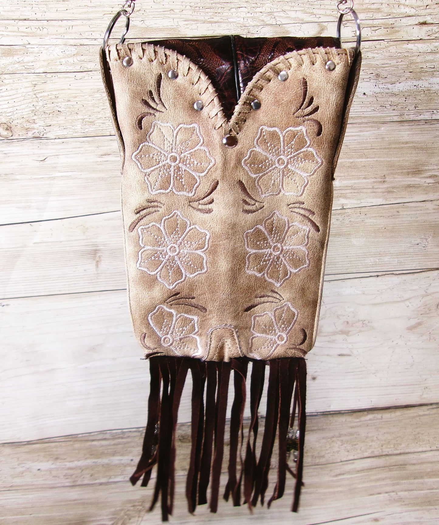 Cowboy Boot Crossbody Hipster Bag HP1096