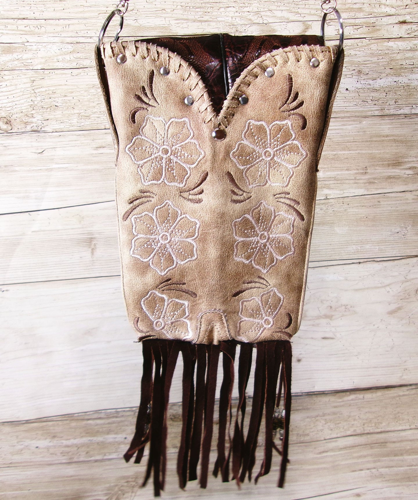 Cowboy Boot Crossbody Hipster Bag HP1096