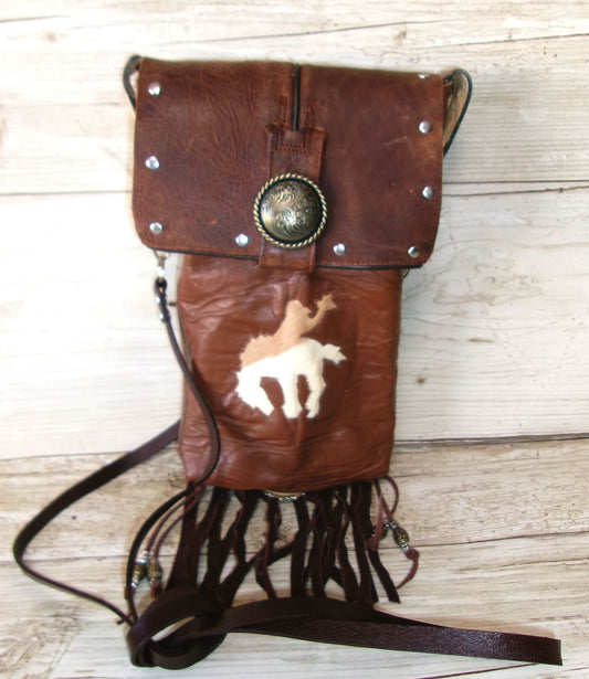 Cowboy Boot Crossbody Hipster Bag HP1098