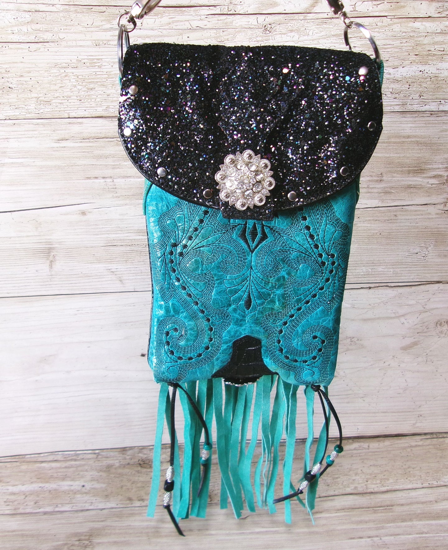 Cowboy Boot Crossbody Hipster Bag HP1099