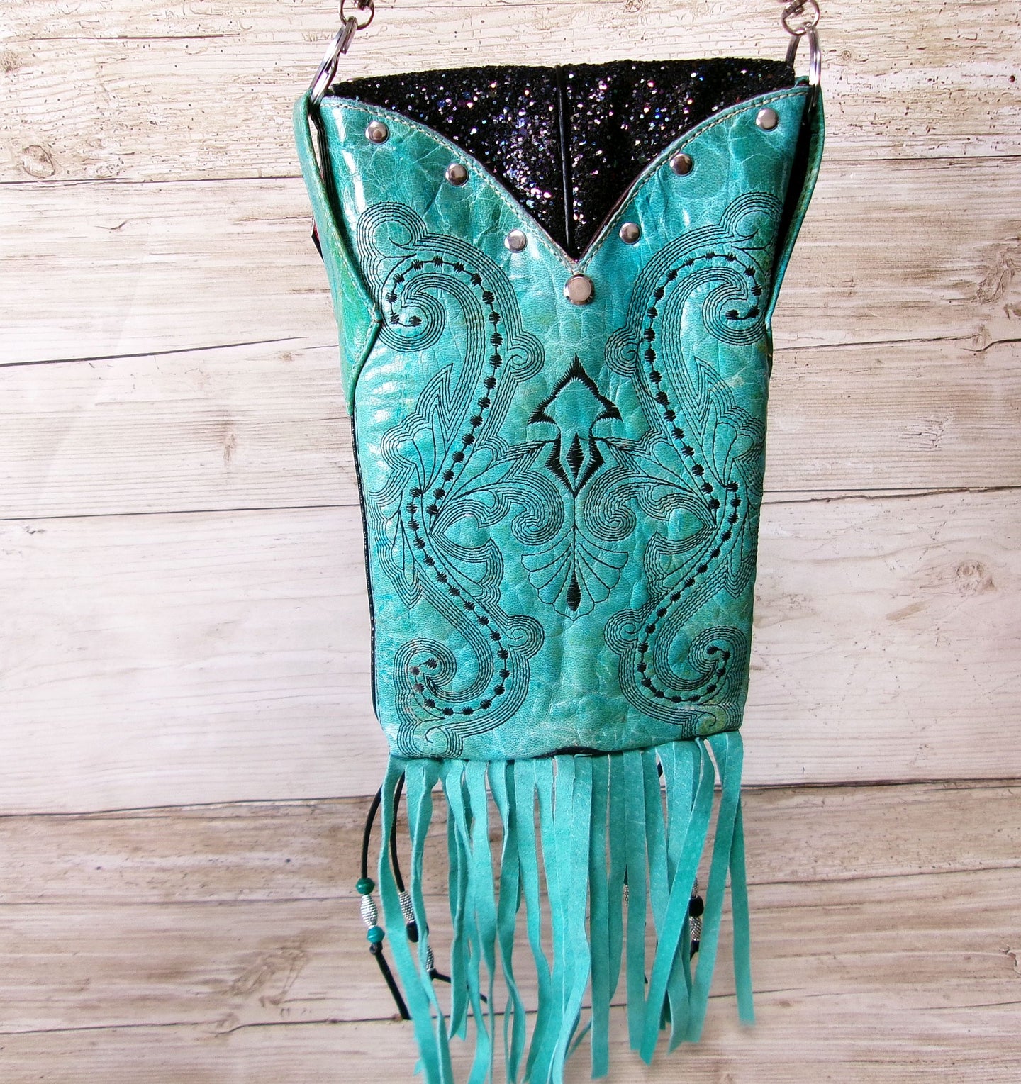 Cowboy Boot Crossbody Hipster Bag HP1099