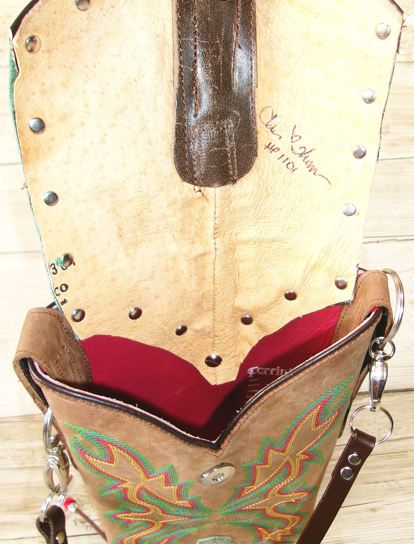 Cowboy Boot Crossbody Hipster Bag HP1101