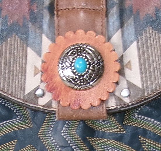 Cowboy Boot Crossbody Hipster Bag HP1102