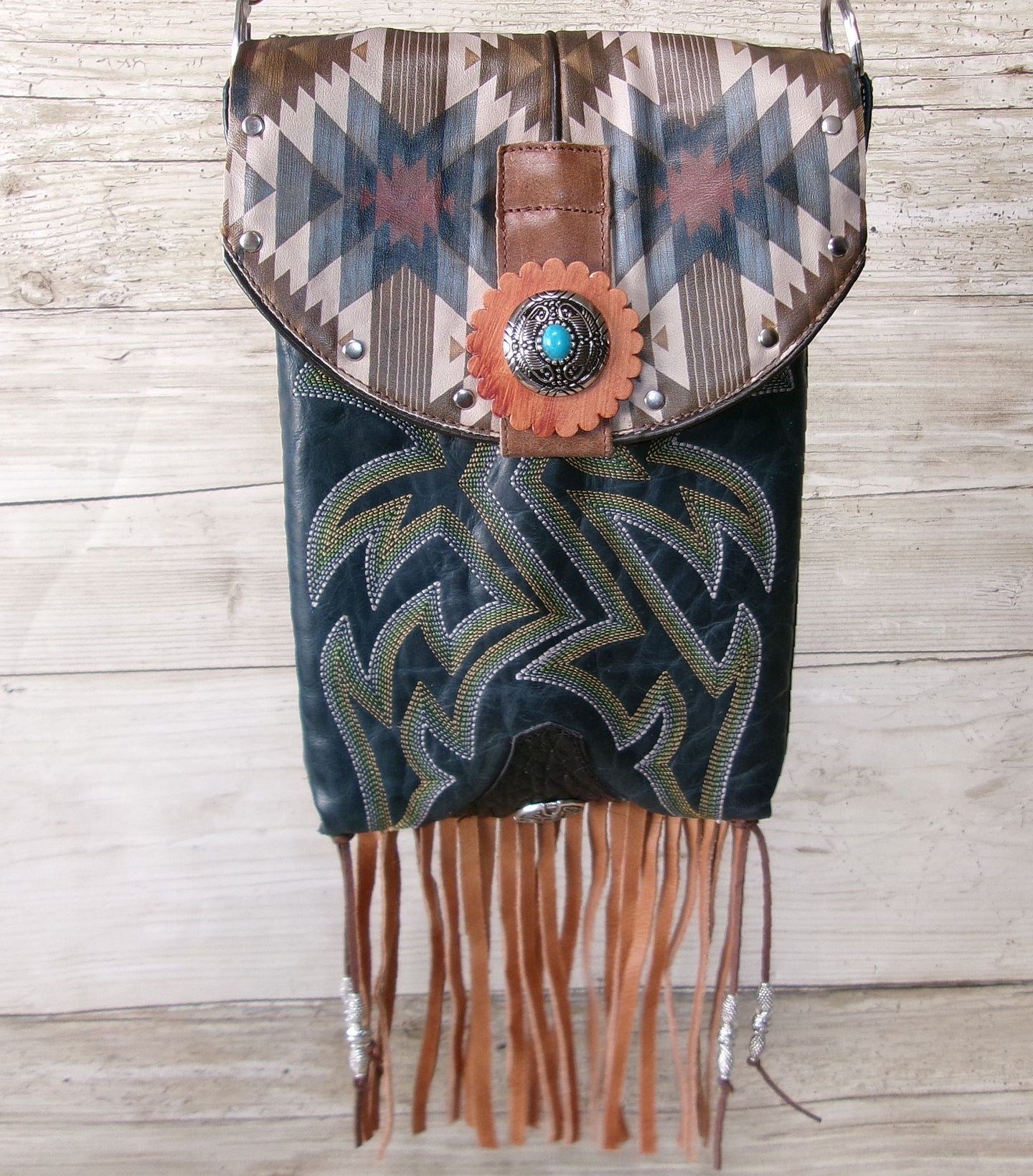 Cowboy Boot Crossbody Hipster Bag HP1102