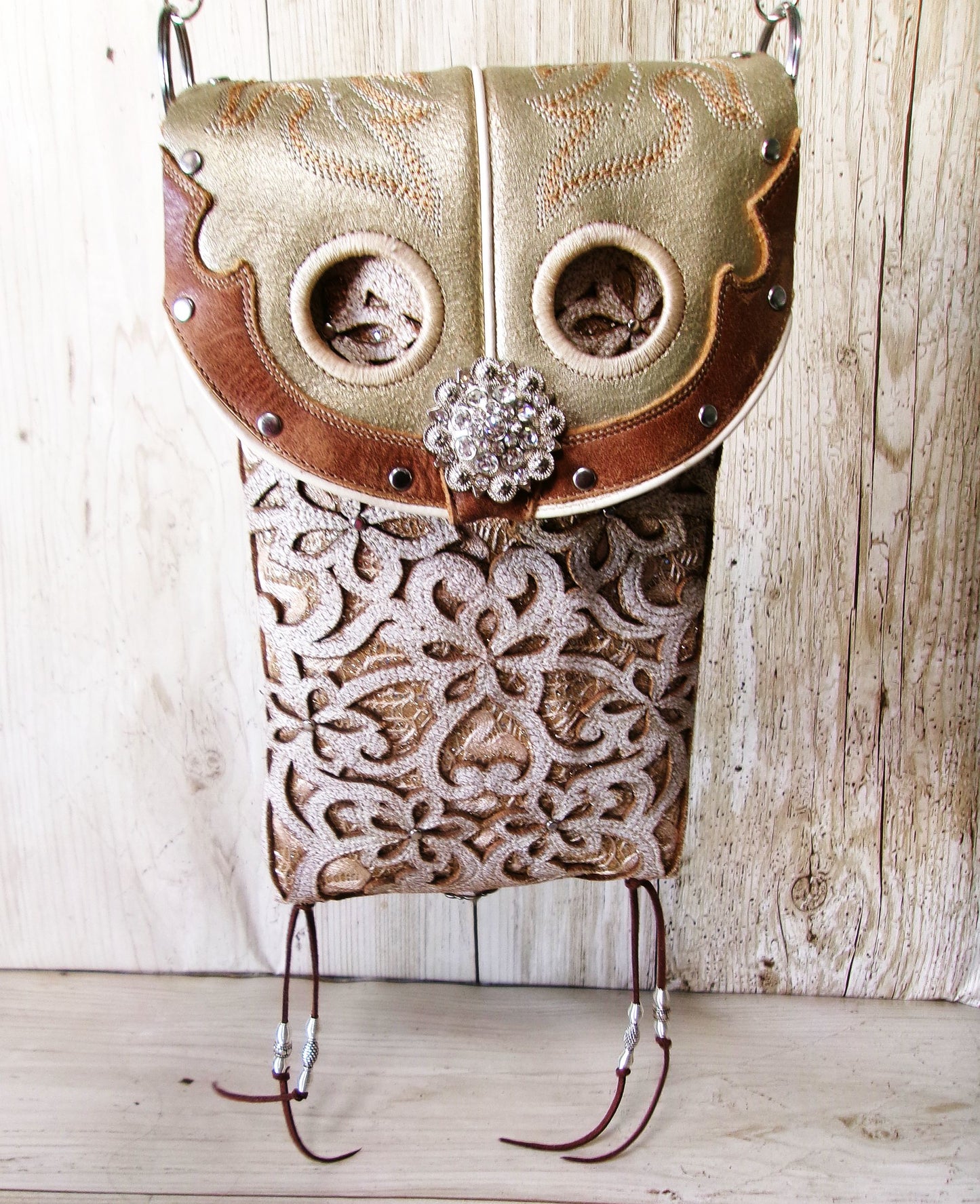 Cowboy Boot Crossbody Hipster Bag HP1106