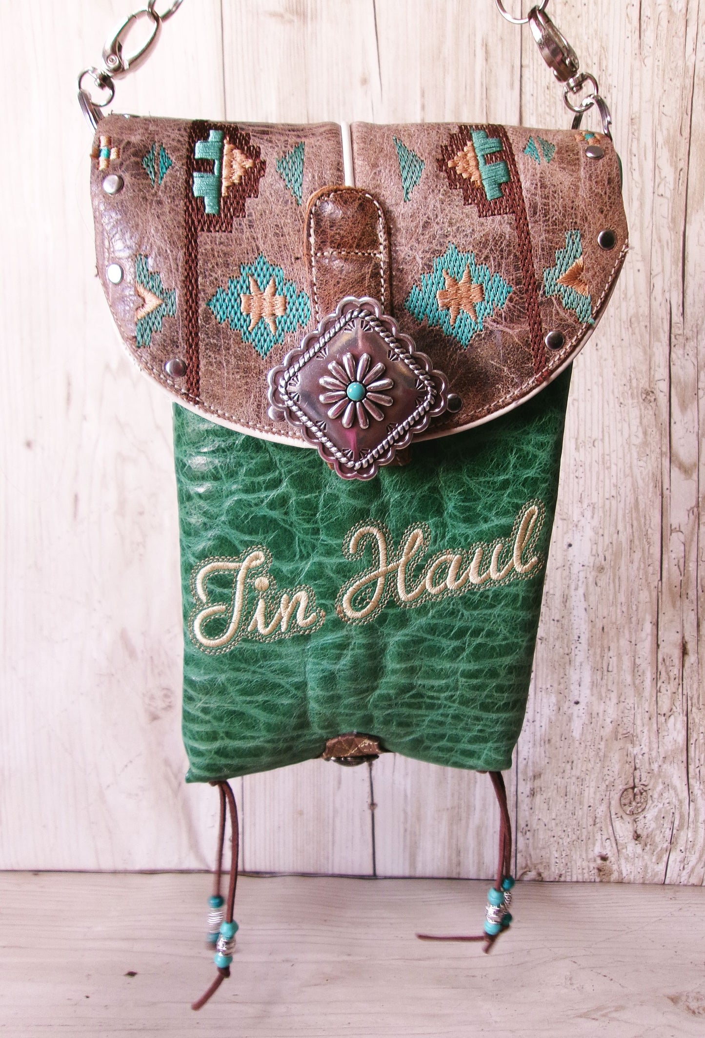 Cowboy Boot Crossbody Hipster Bag HP1108