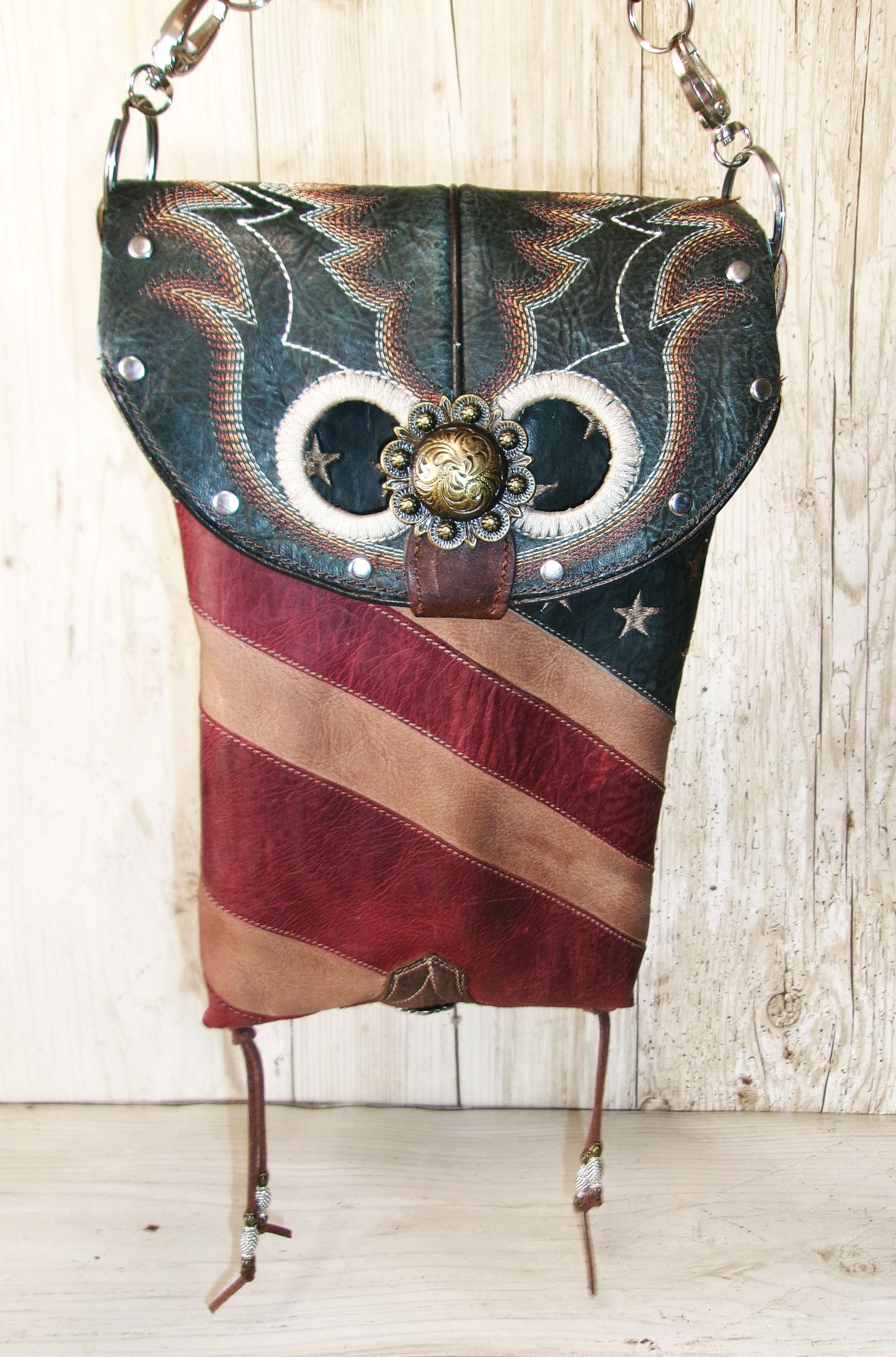 Cowboy Boot Crossbody Hipster Bag HP1111