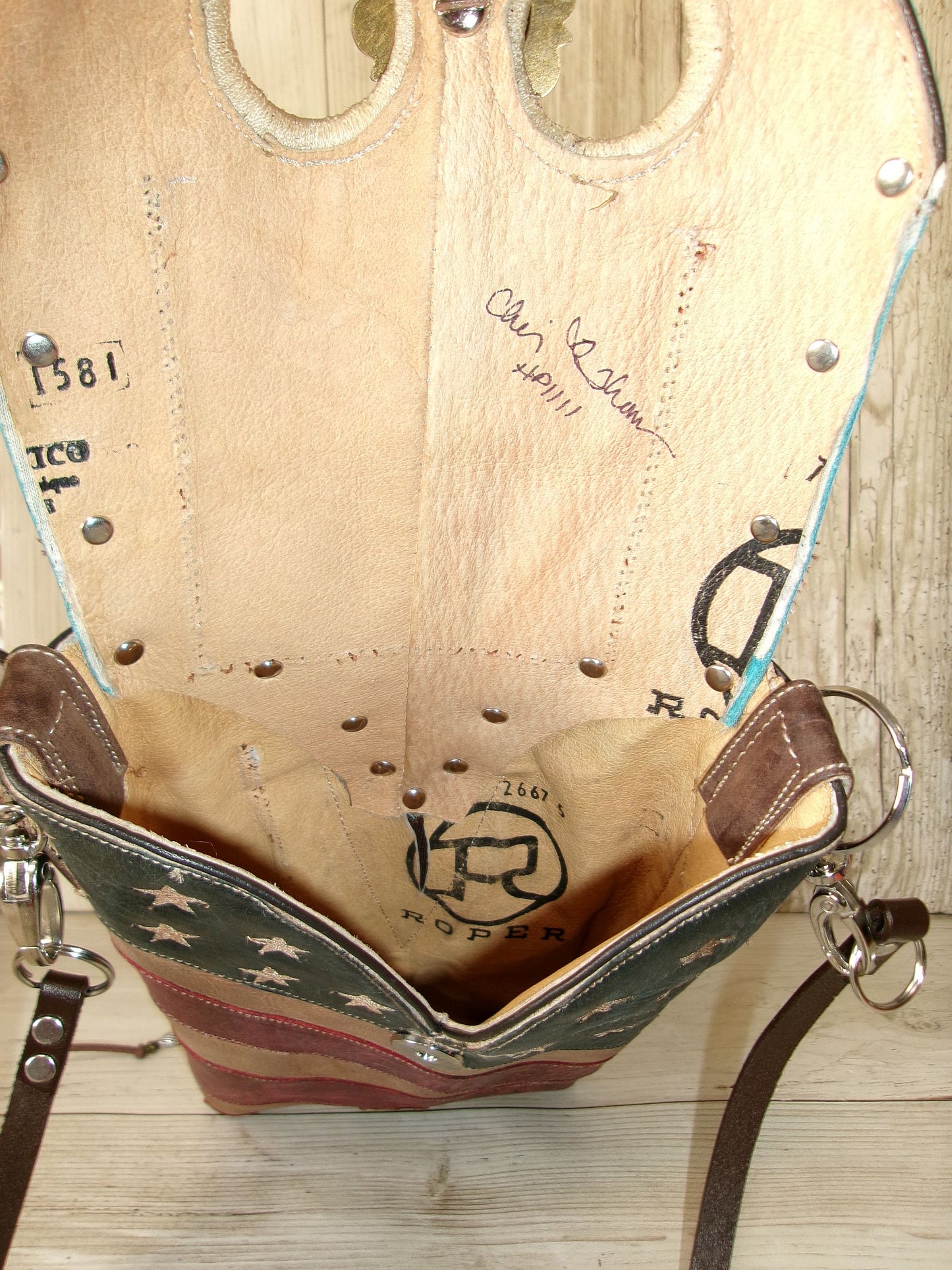 Cowboy Boot Crossbody Hipster Bag HP1111