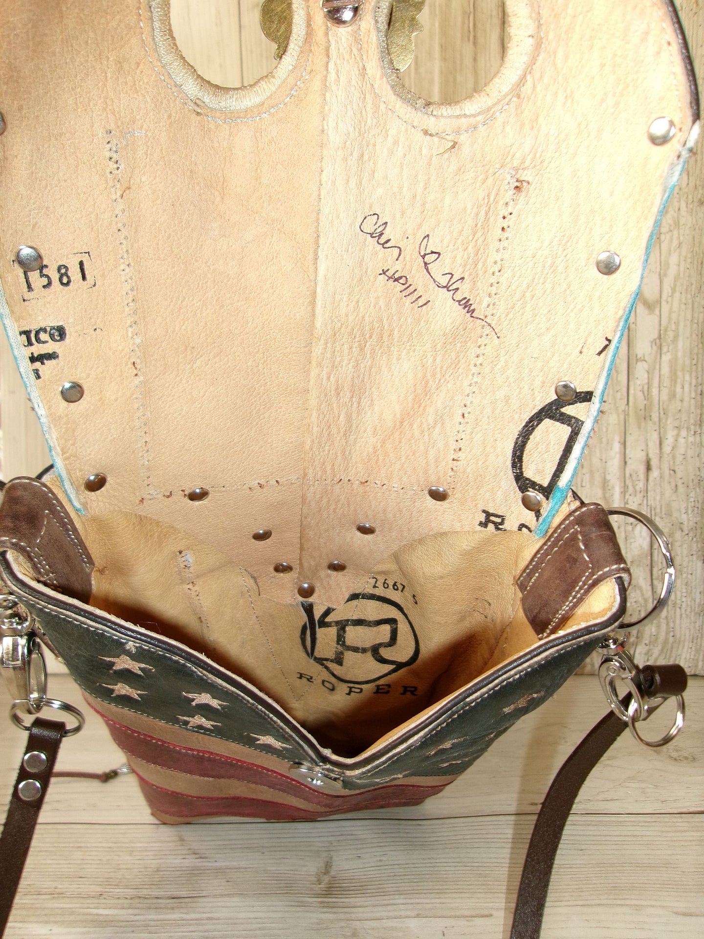 Cowboy Boot Crossbody Hipster Bag HP1111