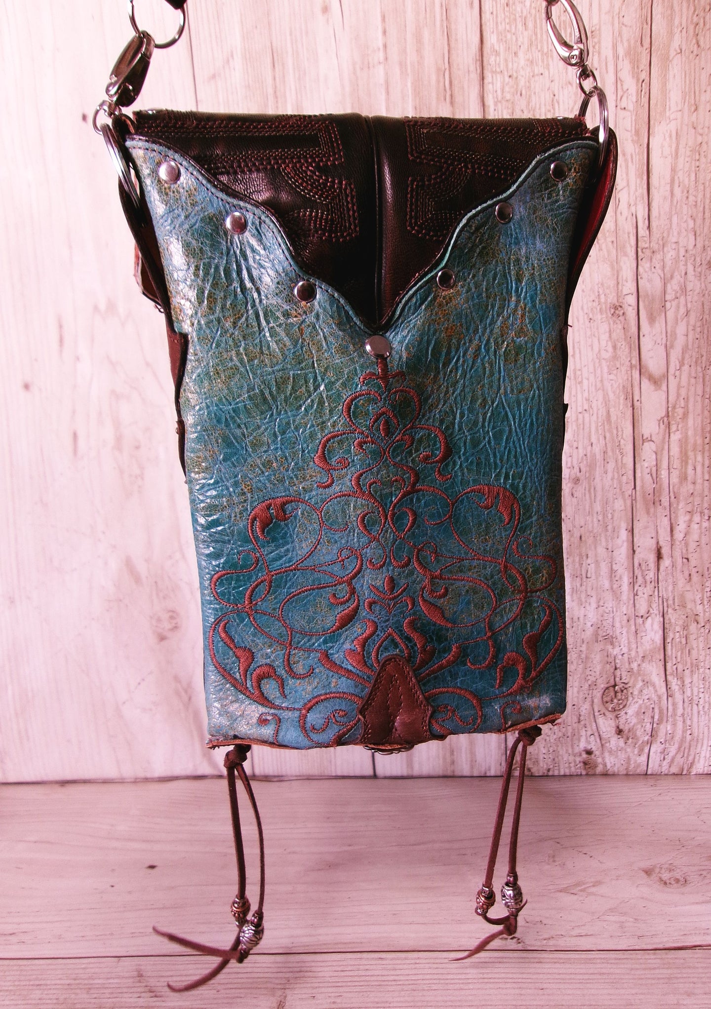 Cowboy Boot Crossbody Hipster Bag HP1112