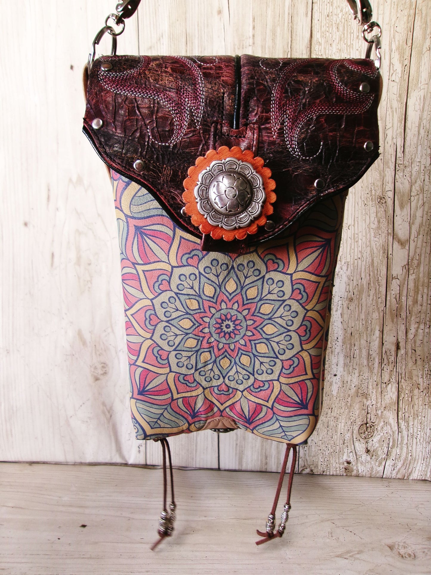 Cowboy Boot Crossbody Hipster Bag HP1115