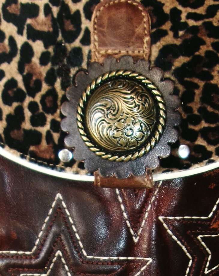 Cheetah Print Western Purse 6Pc Bundle | Fringe & Crossbody handcrafted from cowboy boots. Shop  at ChrisThompsonBags.com and buy the best ["cheetah"] at Chris Thompson Bags.