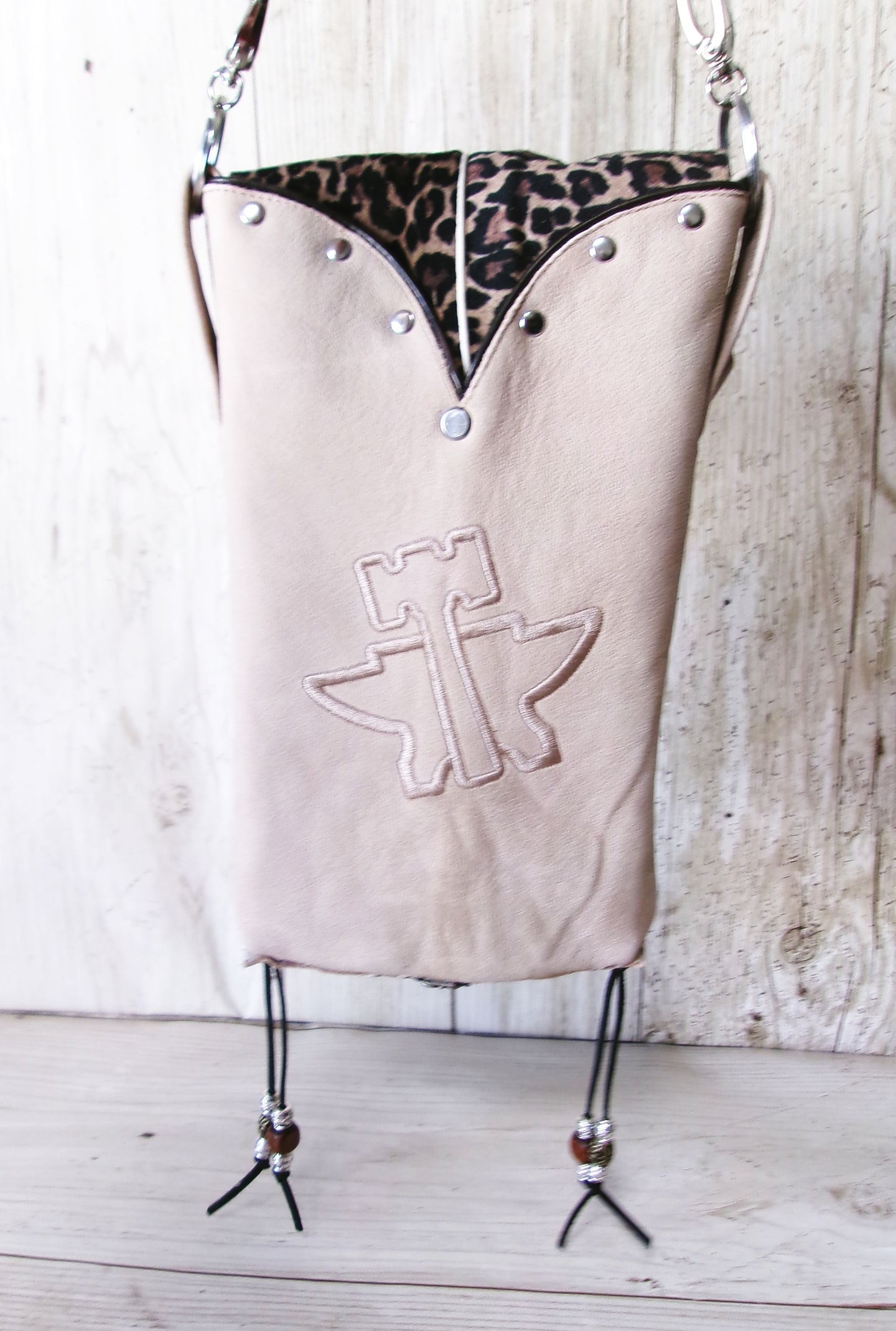 Cowboy Boot Crossbody Hipster Bag HP1117