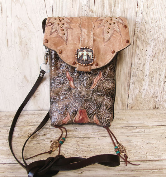 Cowboy Boot Crossbody Hipster Bag HP1128