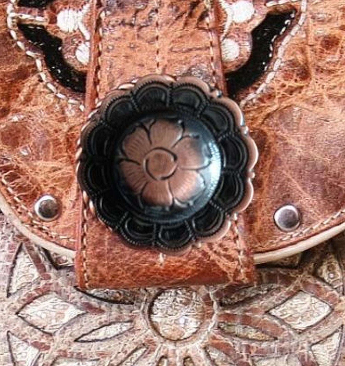 Cowboy Boot Crossbody Hipster Bag HP1133 handcrafted from cowboy boots. Shop Handbags at ChrisThompsonBags.com and buy the best ["Crossbody","fringe","glitter","Hipster","Small"] at Chris Thompson Bags.