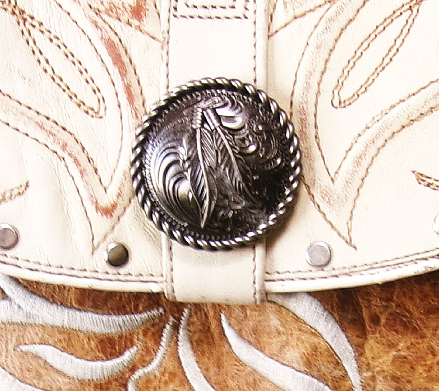 Cowboy Boot Crossbody Hipster Bag with Fringe HP1137 handcrafted from cowboy boots. Shop Handbags at ChrisThompsonBags.com and buy the best ["Crossbody","fringe","Hipster","horses","Small"] at Chris Thompson Bags.