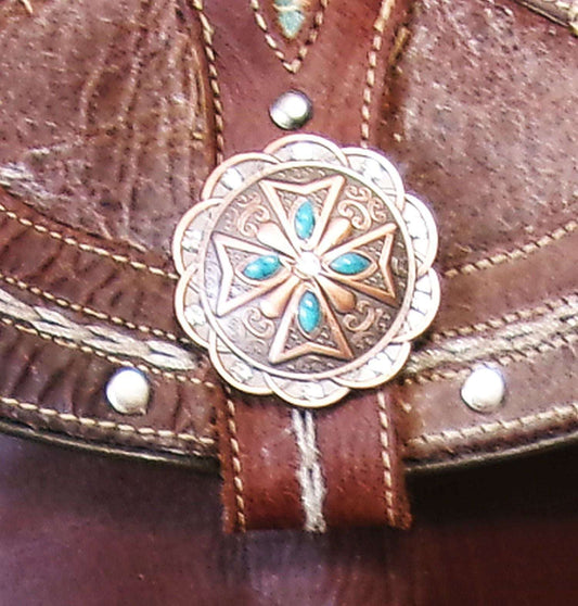Cowboy Boot Crossbody Hipster Bag with Fringe HP1143 handcrafted from cowboy boots. Shop Handbags at ChrisThompsonBags.com and buy the best ["Crossbody","feathers","fringe","Hipster","Small"] at Chris Thompson Bags.