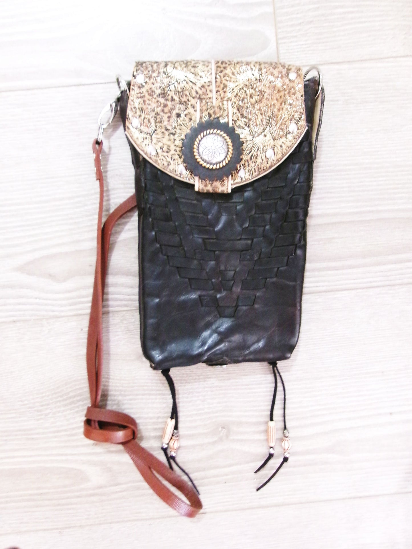 Western Nights Hipster & Leather Bag Bundle - 6pc Set handcrafted from cowboy boots. Shop  at ChrisThompsonBags.com and buy the best [] at Chris Thompson Bags.