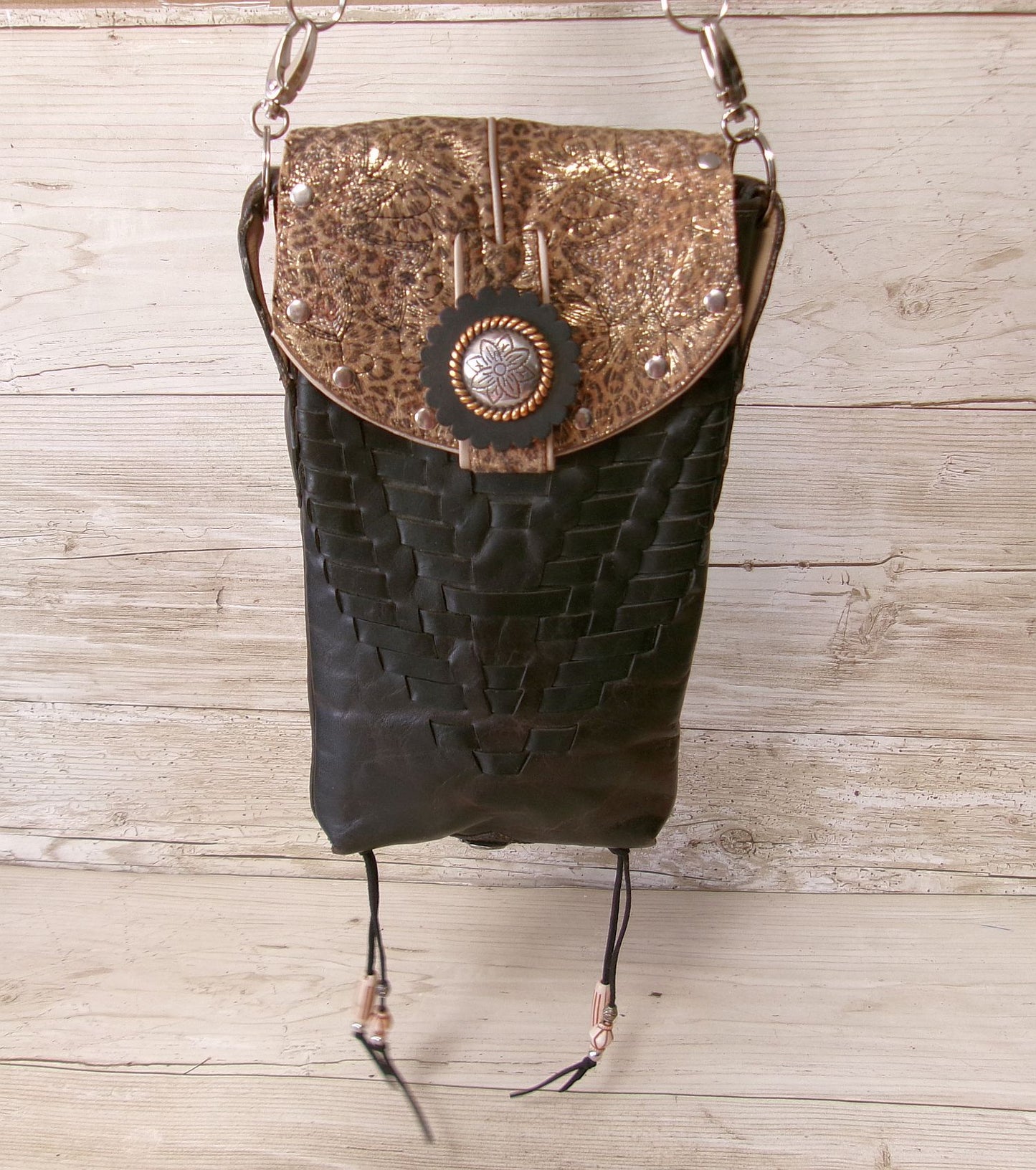 Cowboy Boot Crossbody Hipster Purse HP614