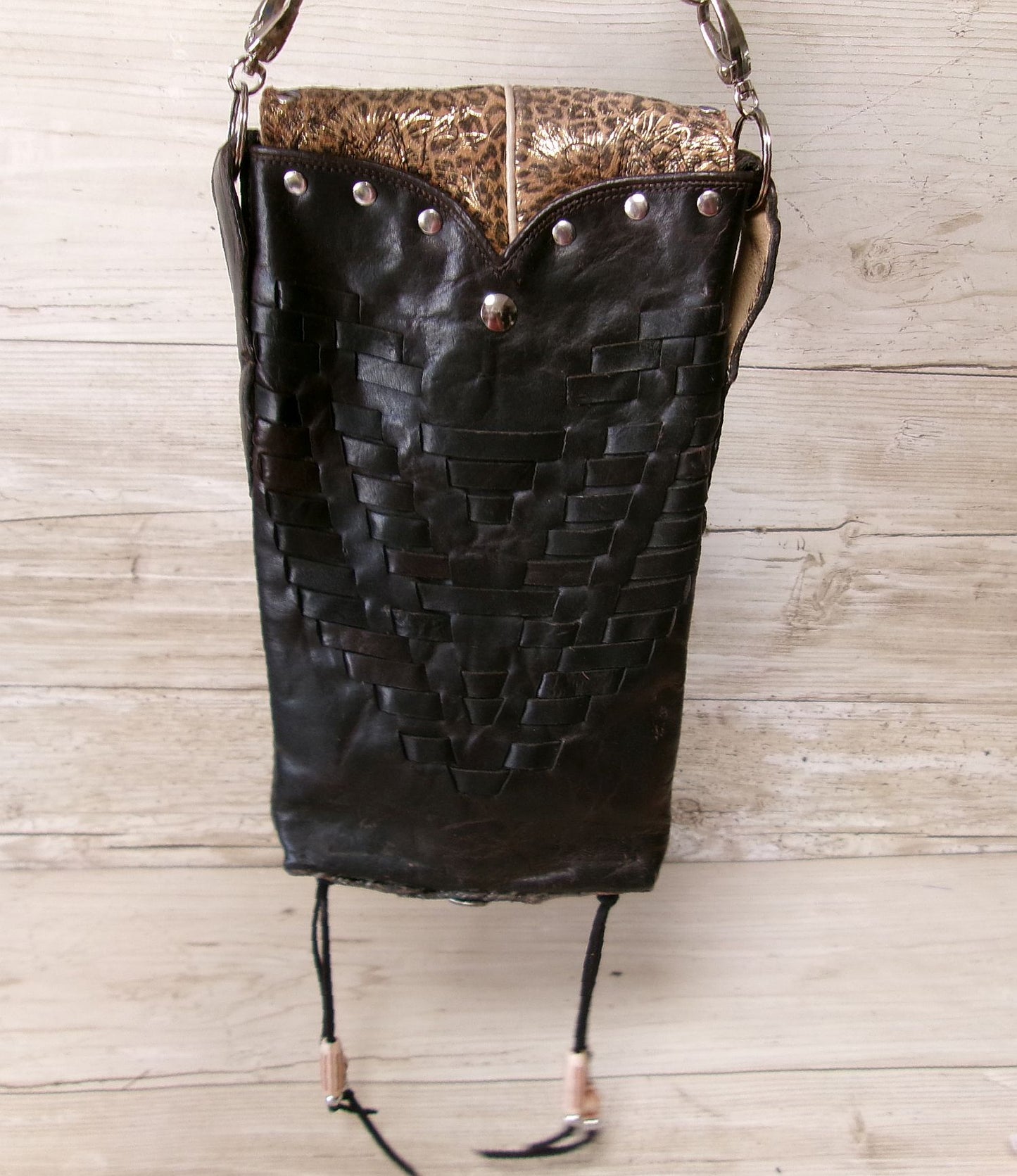 Cowboy Boot Crossbody Hipster Purse HP614
