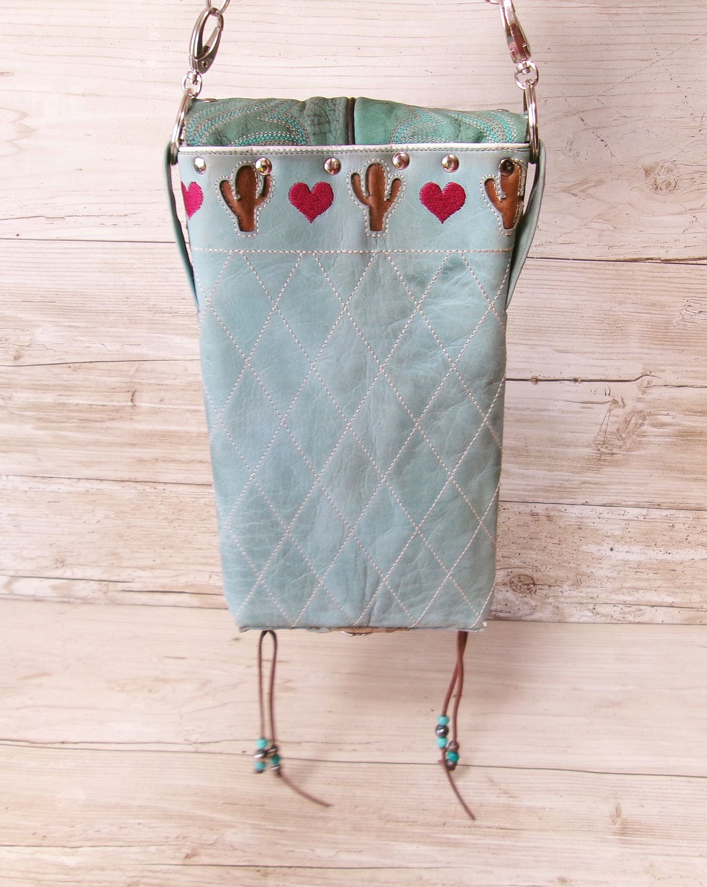 Cowboy Boot Crossbody Hipster Bag HP798