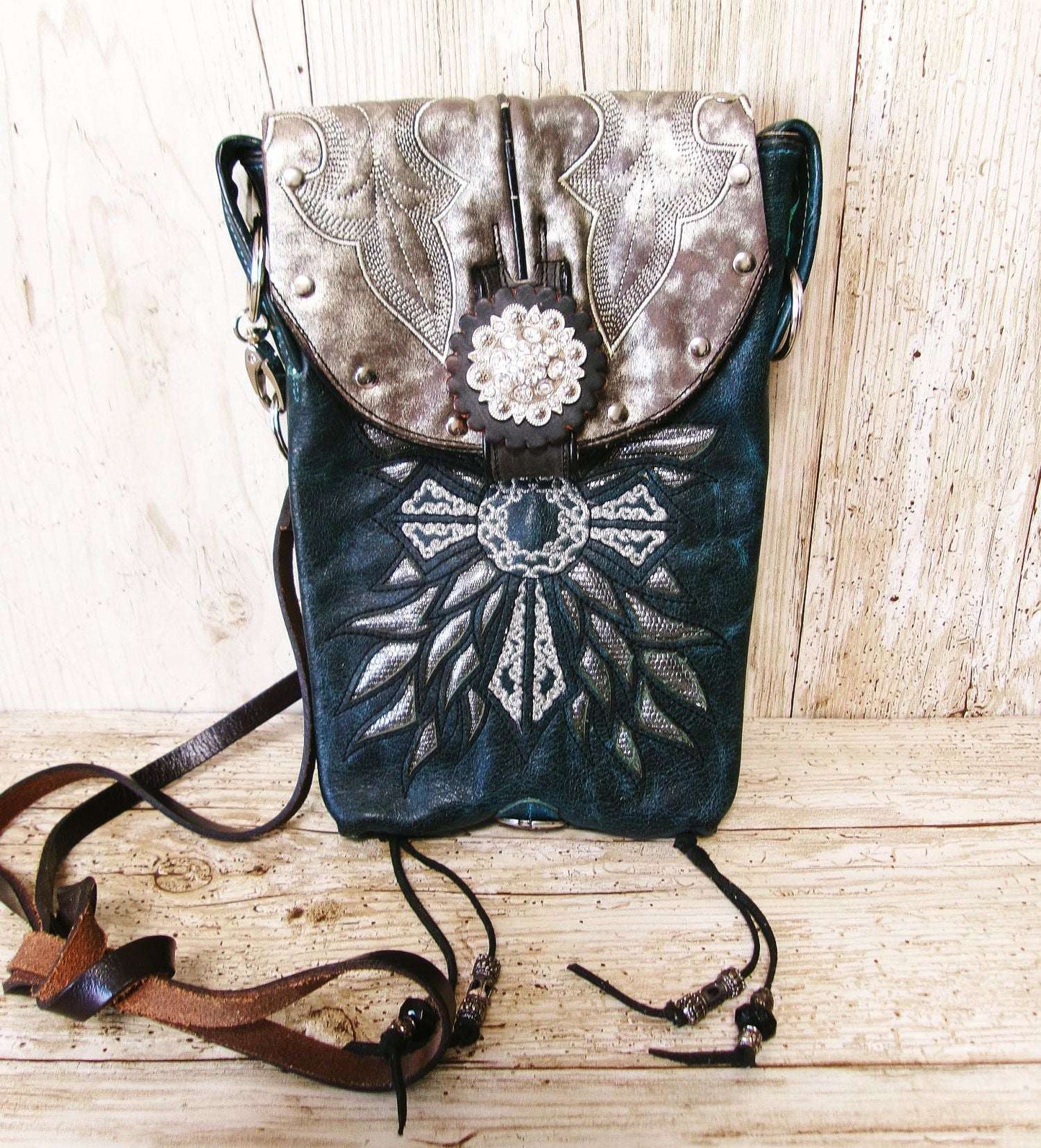 Grace Hipster Bag Bundle 5 Pc | Cross Theme handcrafted from cowboy boots. Shop  at ChrisThompsonBags.com and buy the best [] at Chris Thompson Bags.