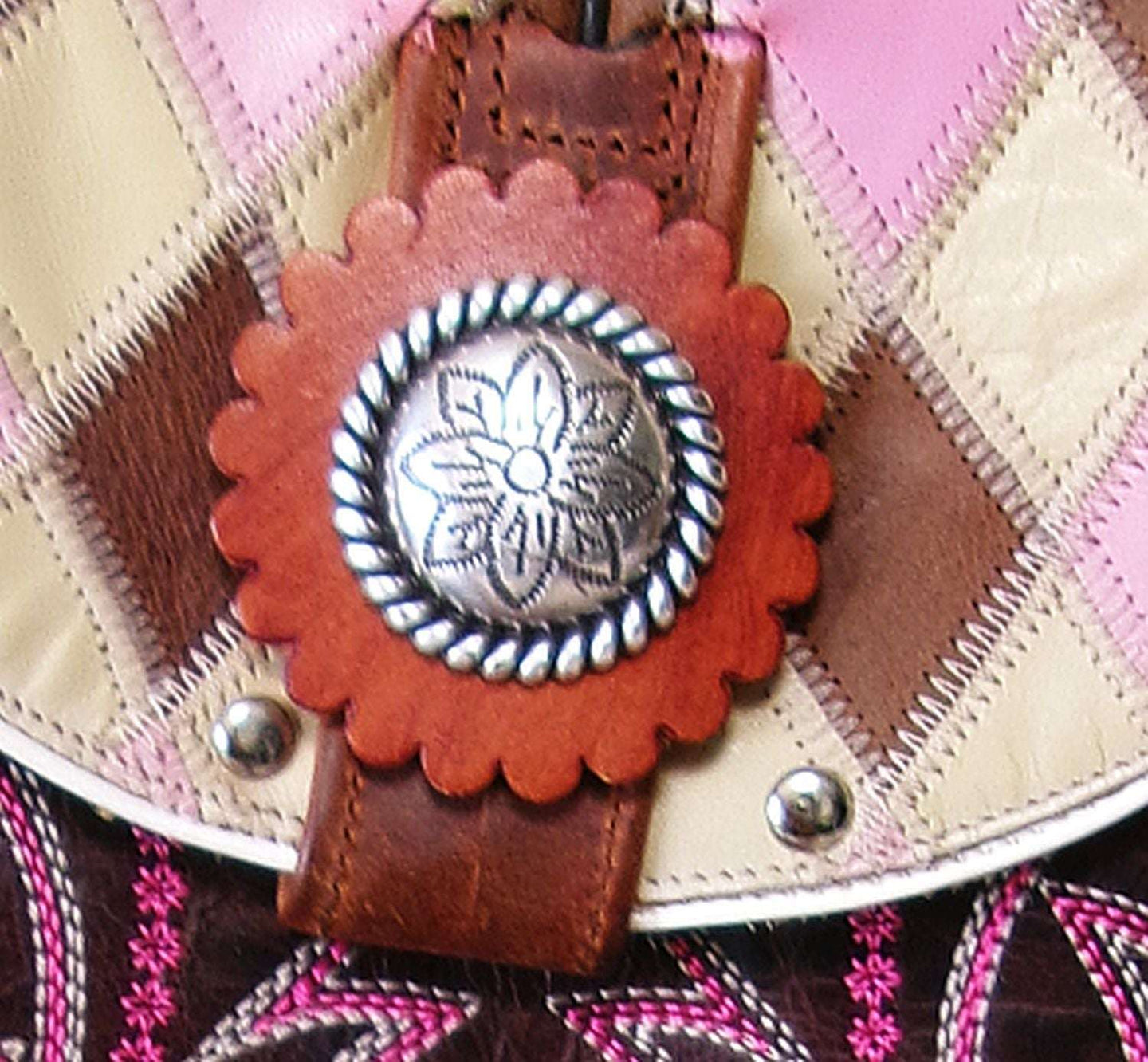 Colorful Leather Bag 5pc Bundle | Fringe & Hipster Set handcrafted from cowboy boots. Shop  at ChrisThompsonBags.com and buy the best [] at Chris Thompson Bags.