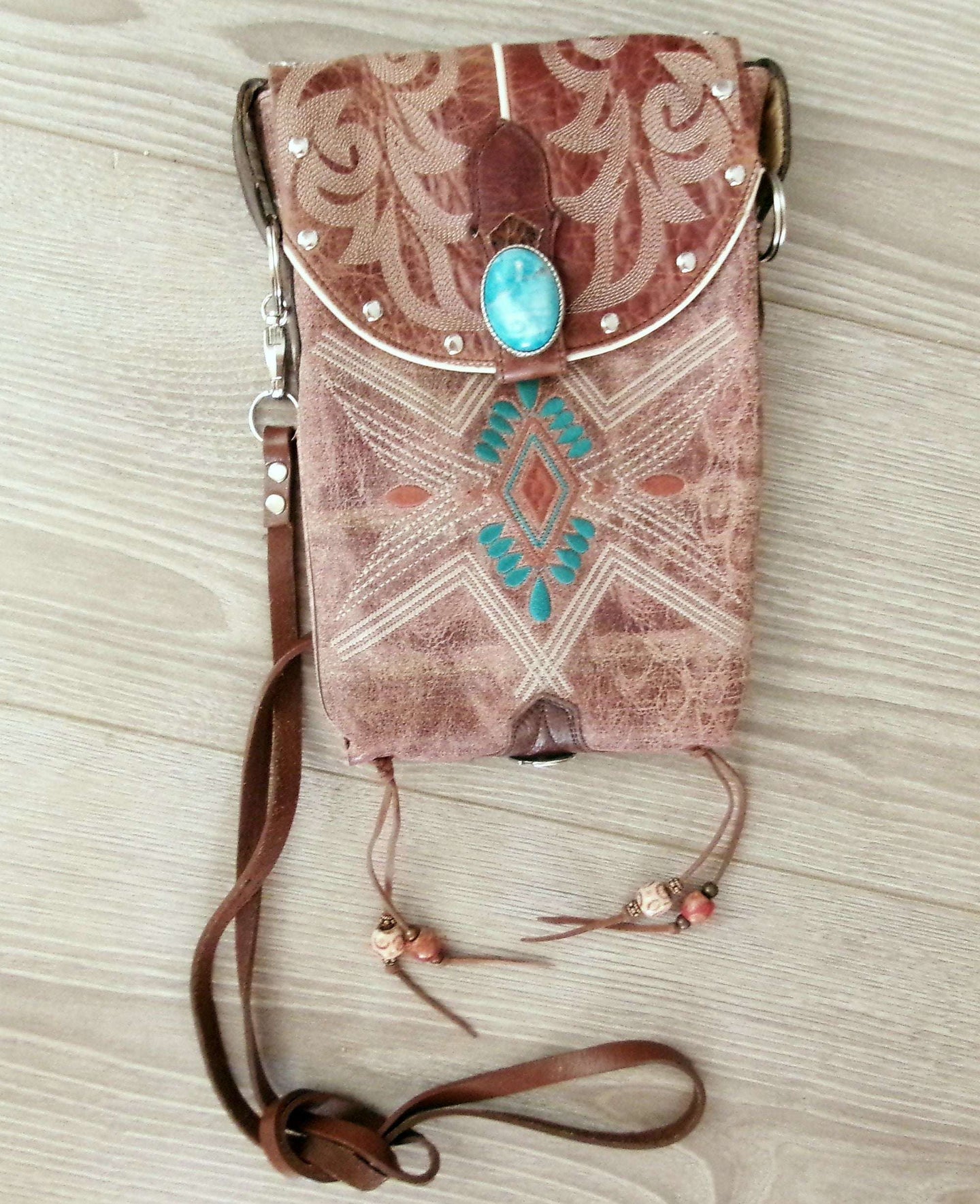 Santa Fe Inspired 6Pc Bundle - Mixed Bag Set handcrafted from cowboy boots. Shop  at ChrisThompsonBags.com and buy the best ["hair on hide"] at Chris Thompson Bags.