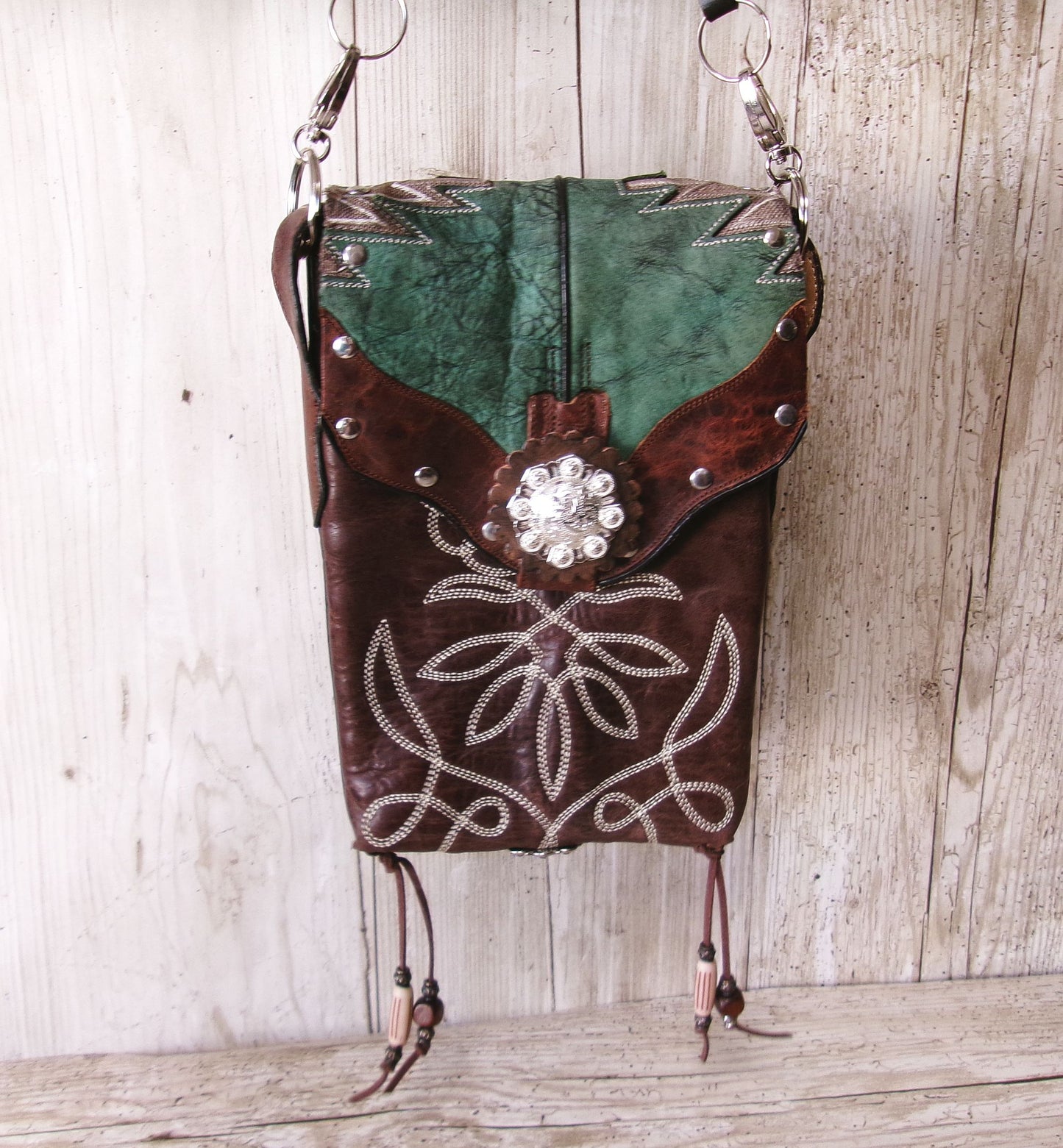 Cowboy Boot Crossbody Hipster Bag HP873