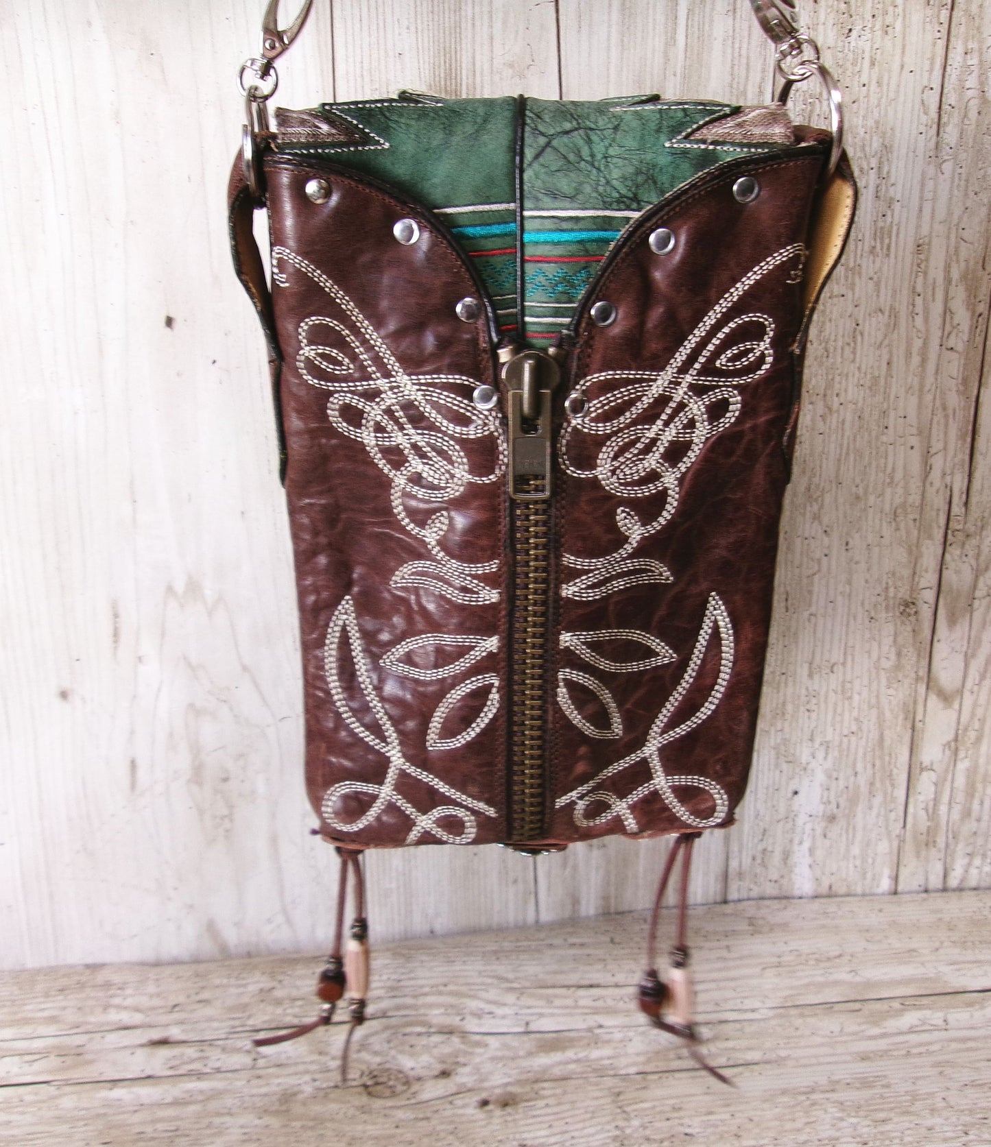 Cowboy Boot Crossbody Hipster Bag HP873