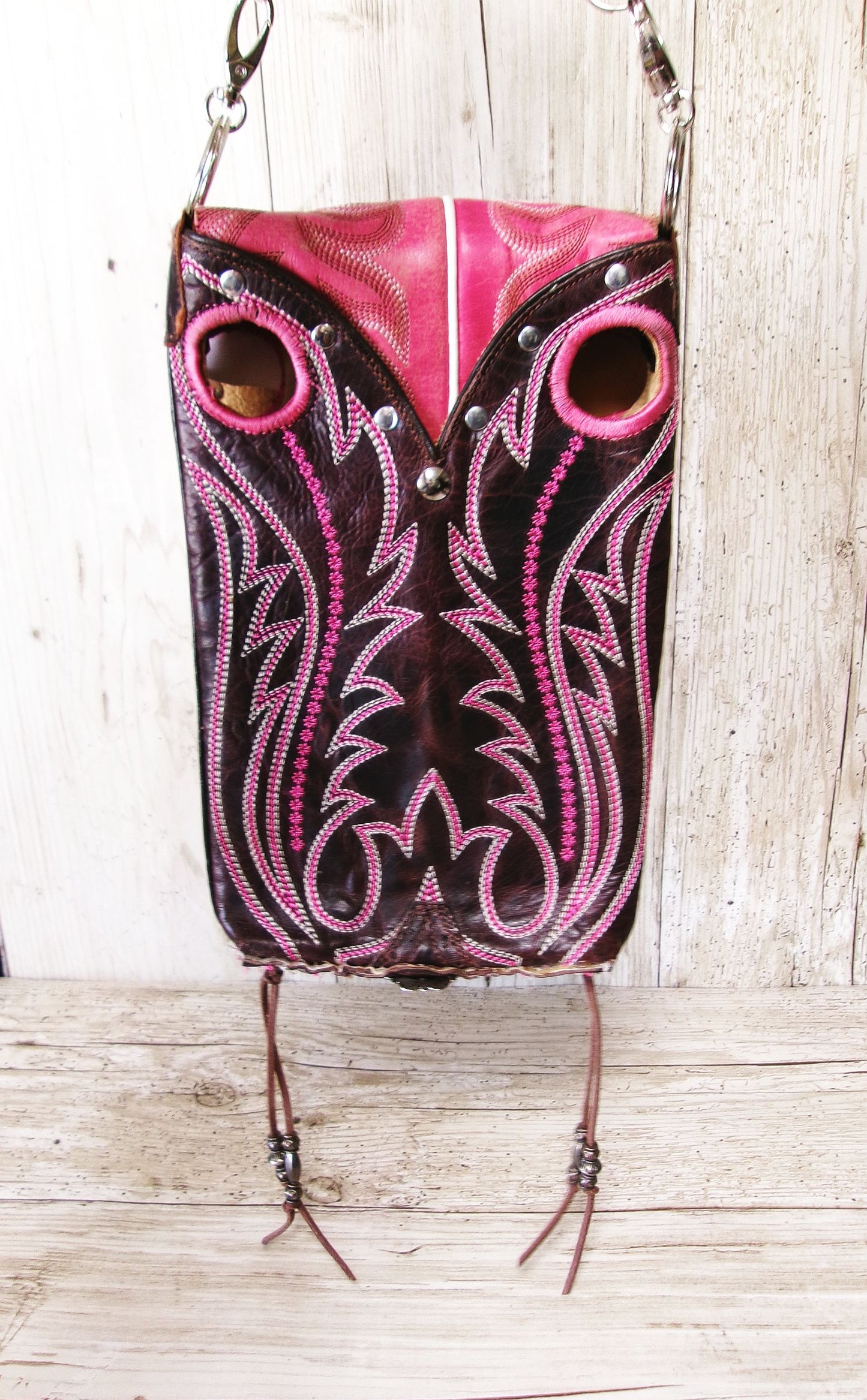Cowboy Boot Crossbody Hipster Purse HP886