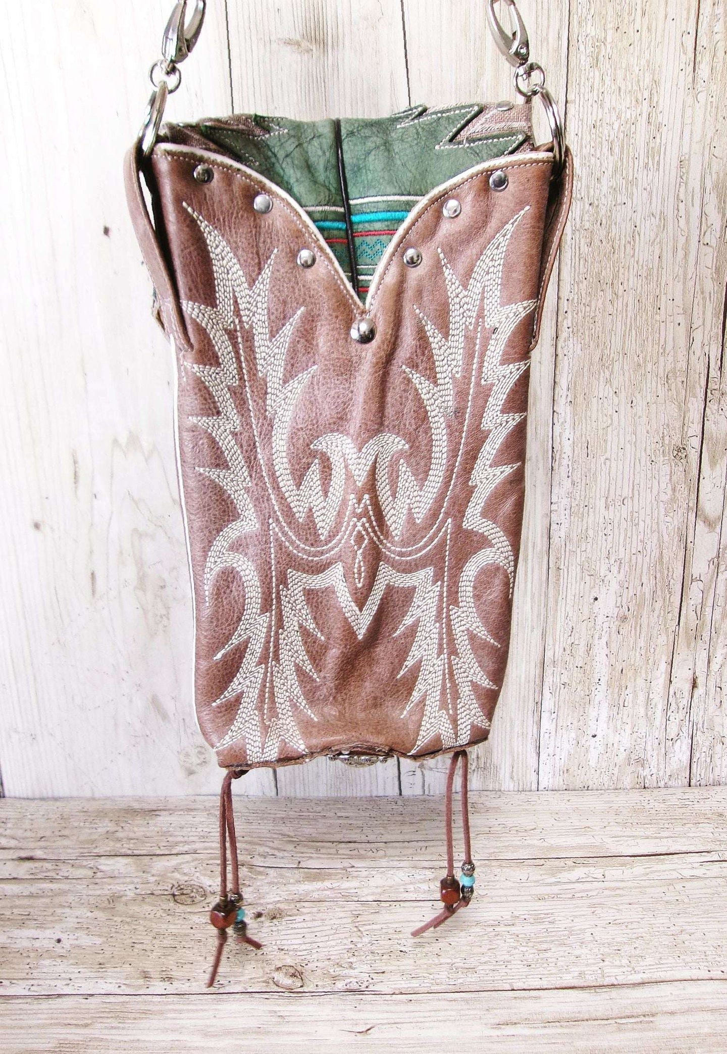 Western Boutique 6Pc Purse Bundle | Fringe & Crossbody handcrafted from cowboy boots. Shop  at ChrisThompsonBags.com and buy the best ["cheetah"] at Chris Thompson Bags.