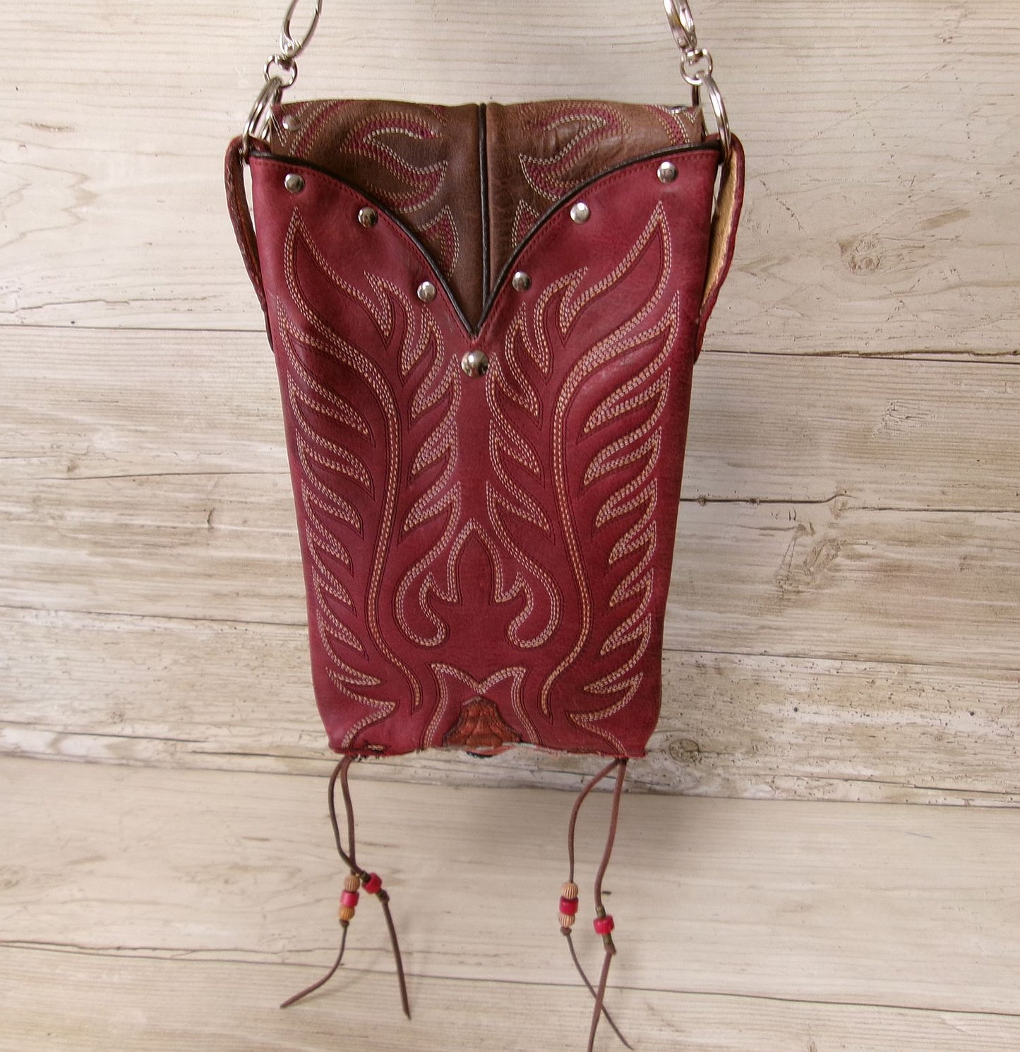Cowboy Boot Crossbody Hipster Purse HP943