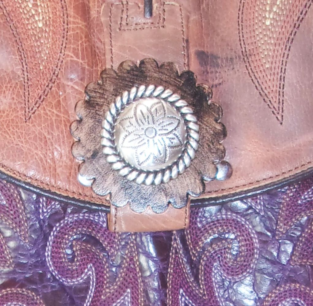 Cowboy Boot Crossbody Hipster Bag HP952