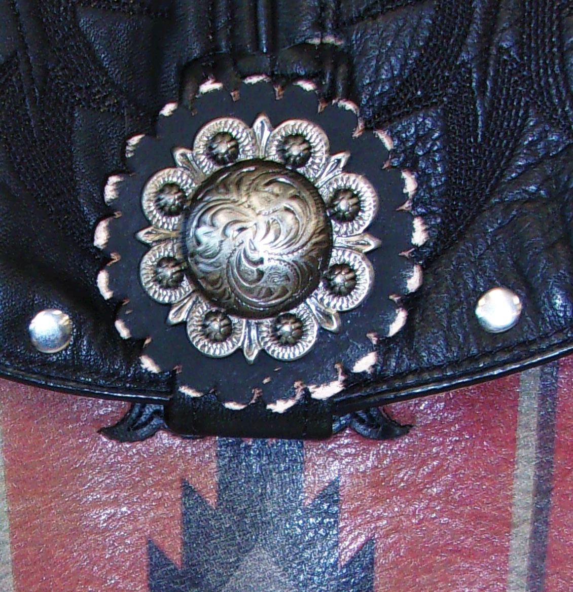 Cowboy Boot Crossbody Hipster Purse HP984 handcrafted from cowboy boots. Shop all unique leather western handbags, purses and totes at Chris Thompson Bags