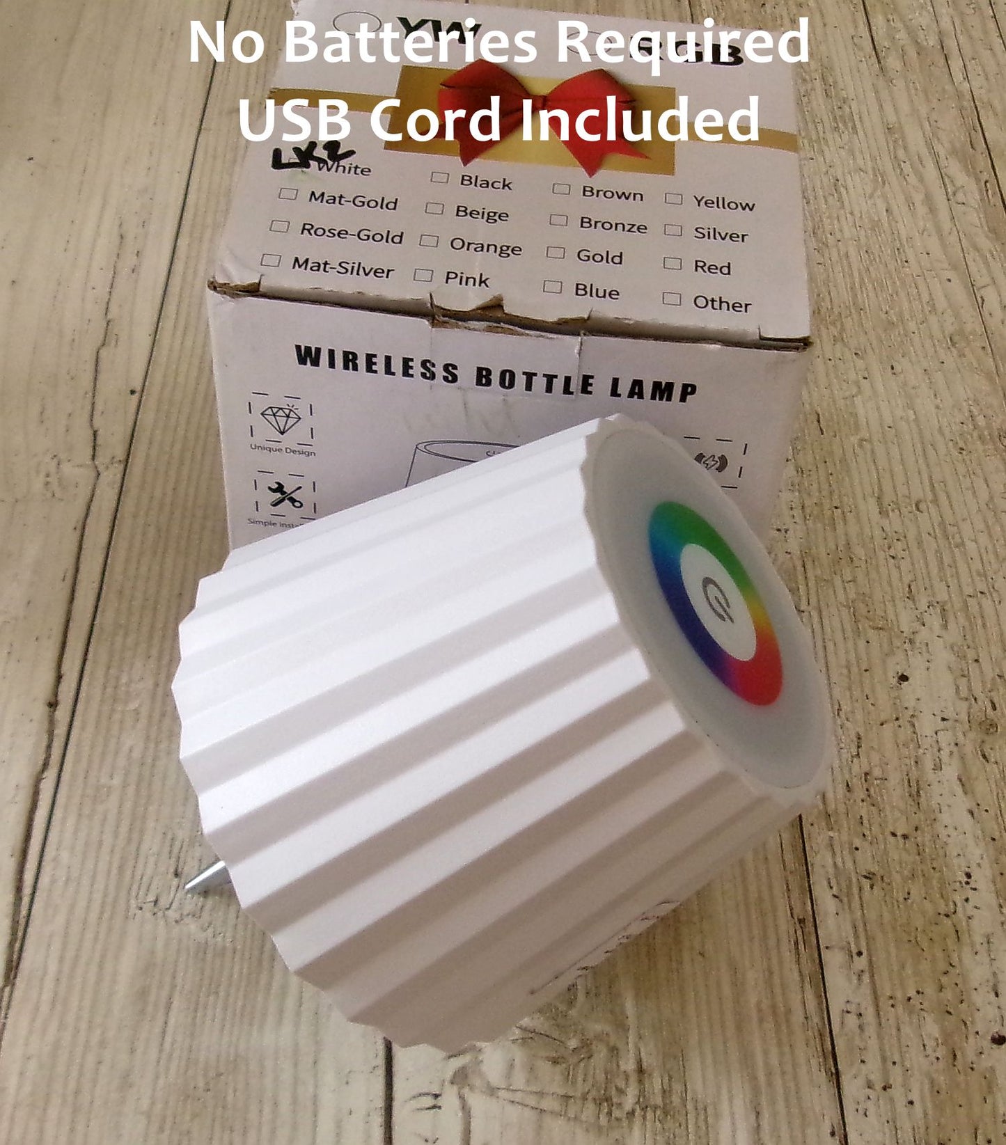 Lamp Kit White/Corrugated